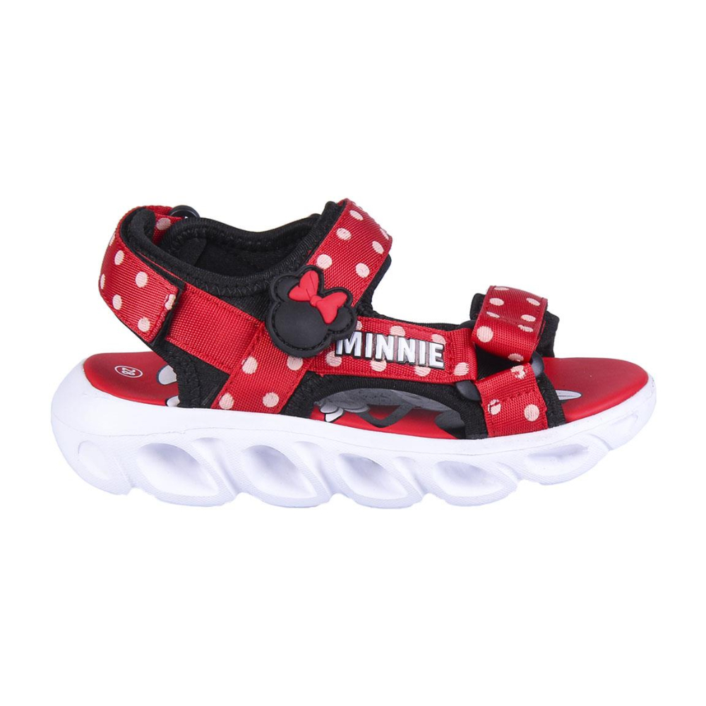 Sandalias Minnie Mouse 72895 - rojo - 