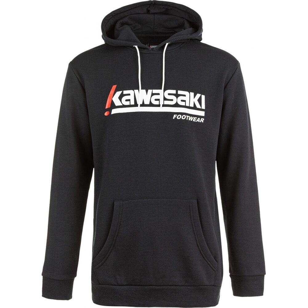 Sudadera Kawasaki Killa Unisex Hooded Sweatshirt K202153 1001 Black