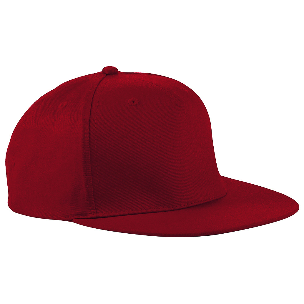 Unisex 5 Panel Retro Rapper Cap Beechfield