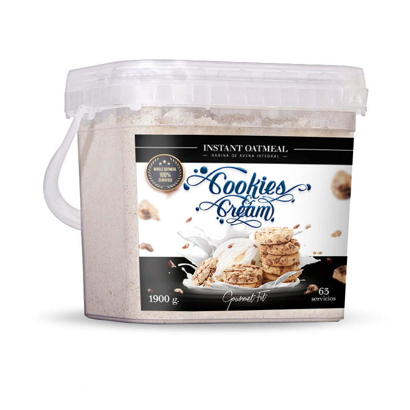 Instant Oatmeal 1,9 Kg Cookies And Cream -  - 