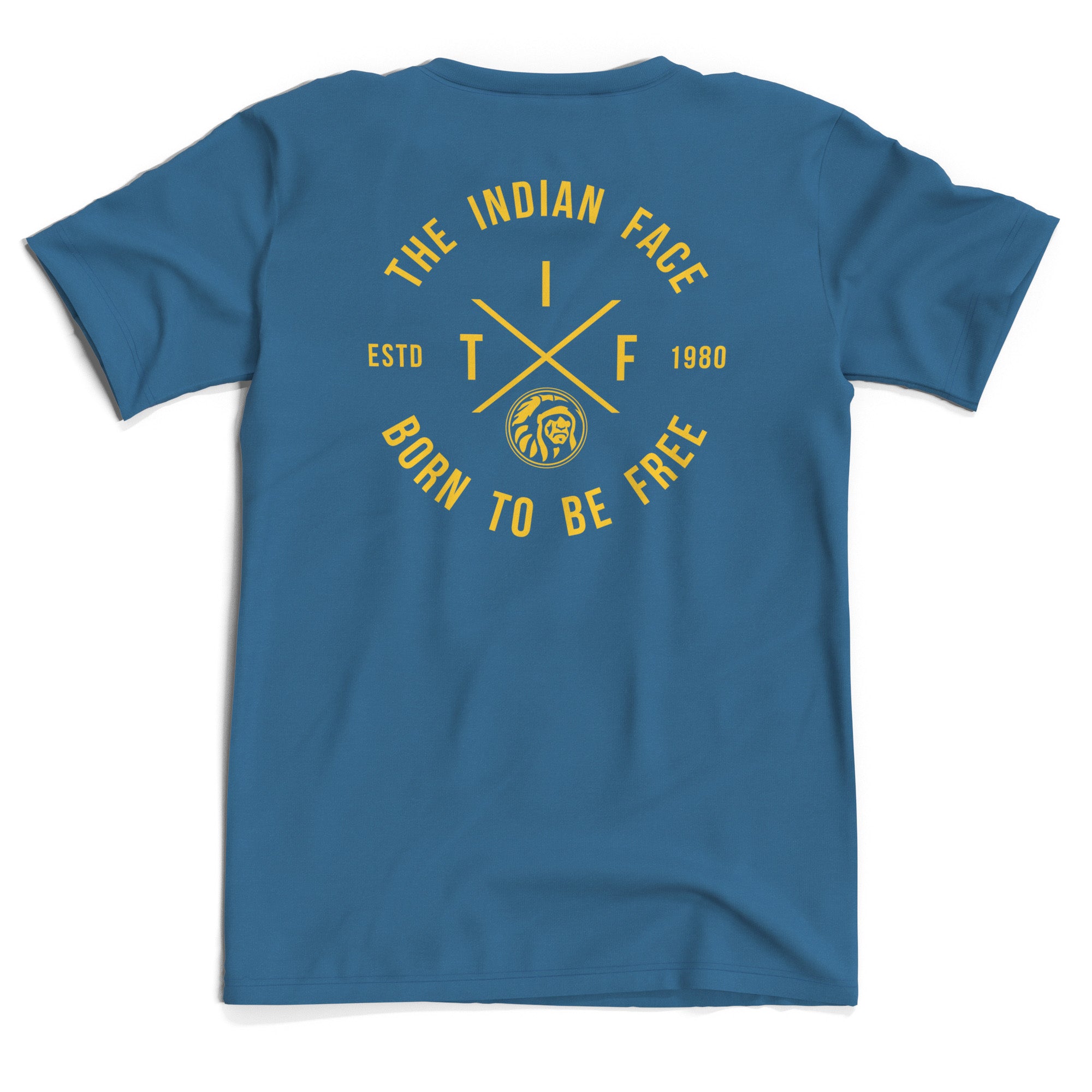 Camiseta The Indian Face Soul - Azul  MKP