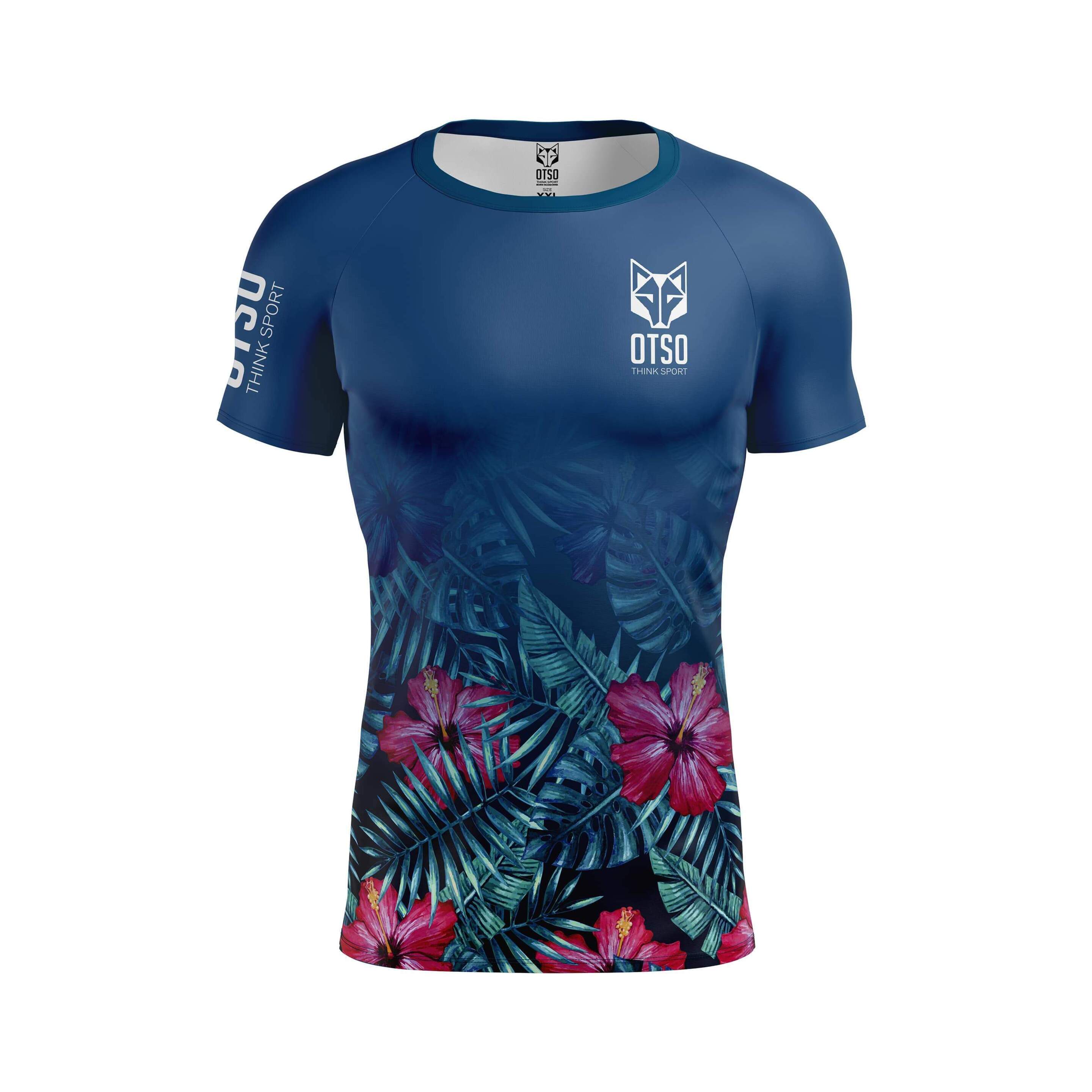 Camiseta Manga Corta Tropical Dark