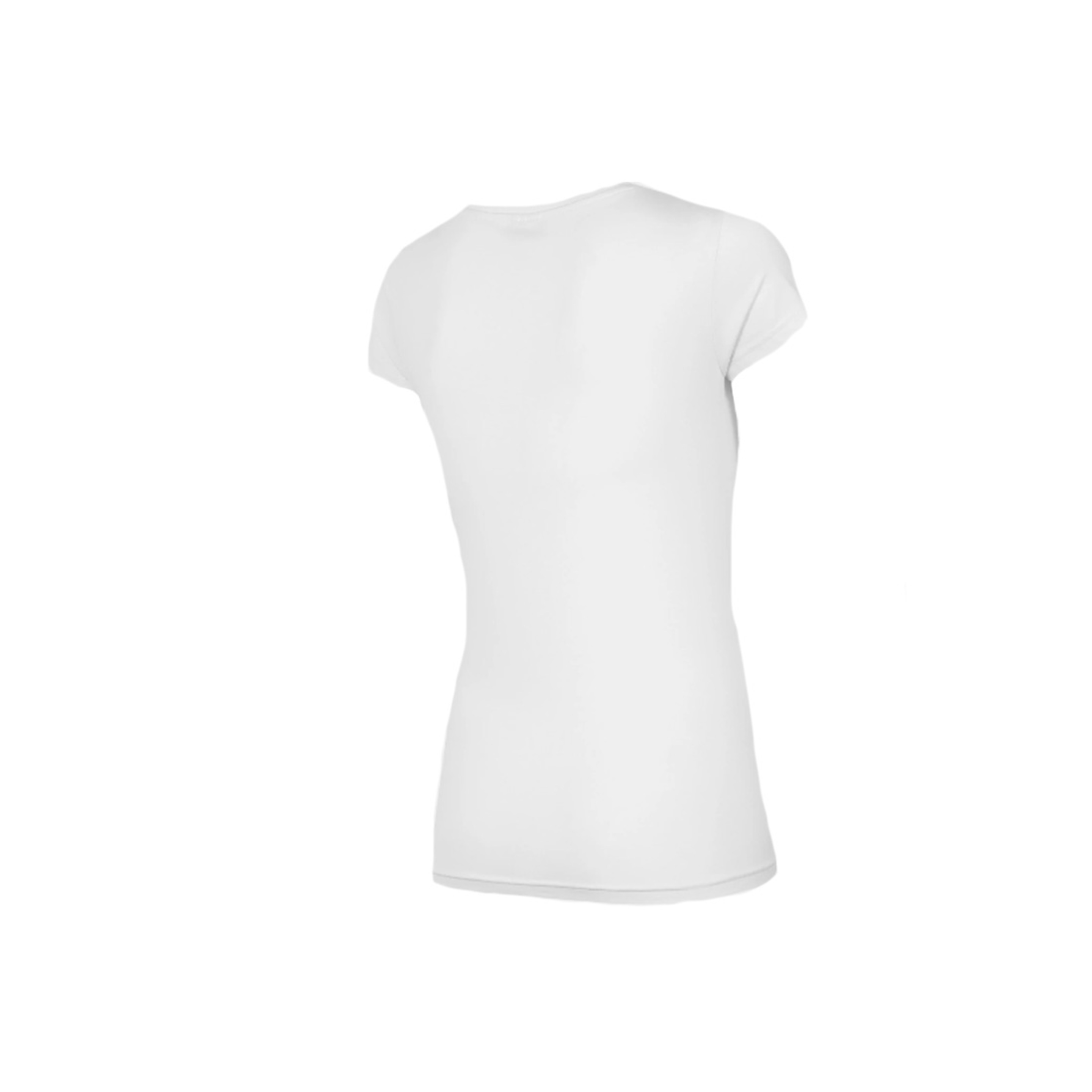 4f Women's T-shirt Nosh4-tsd005-10s - blanco - Mujer, Blanco, Camiseta  MKP