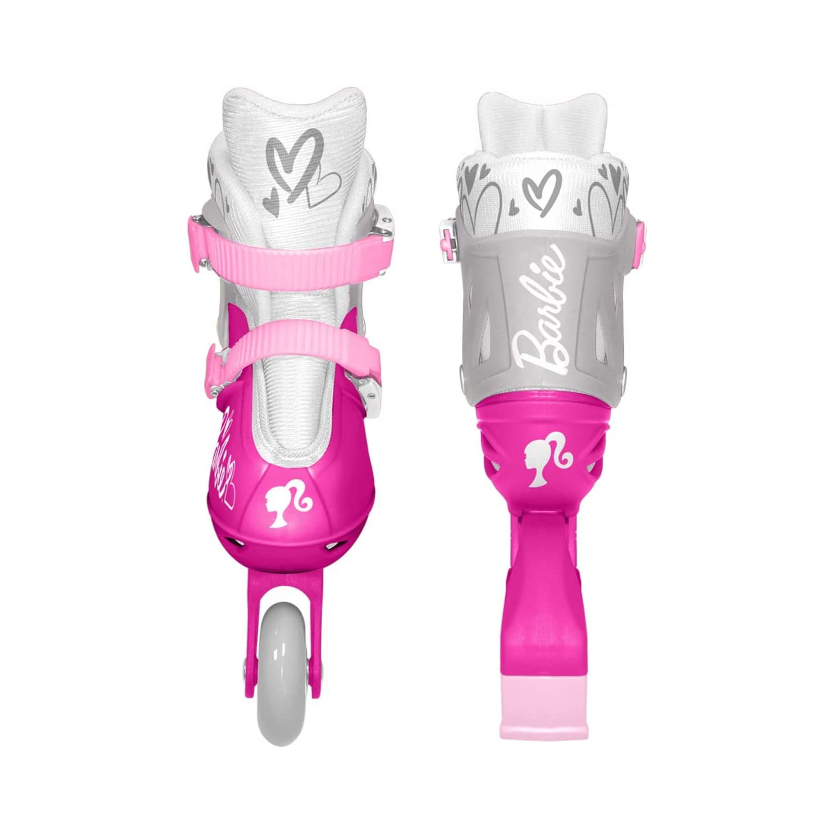 Patines En Linea 4 Ruedas Barbie Stamp