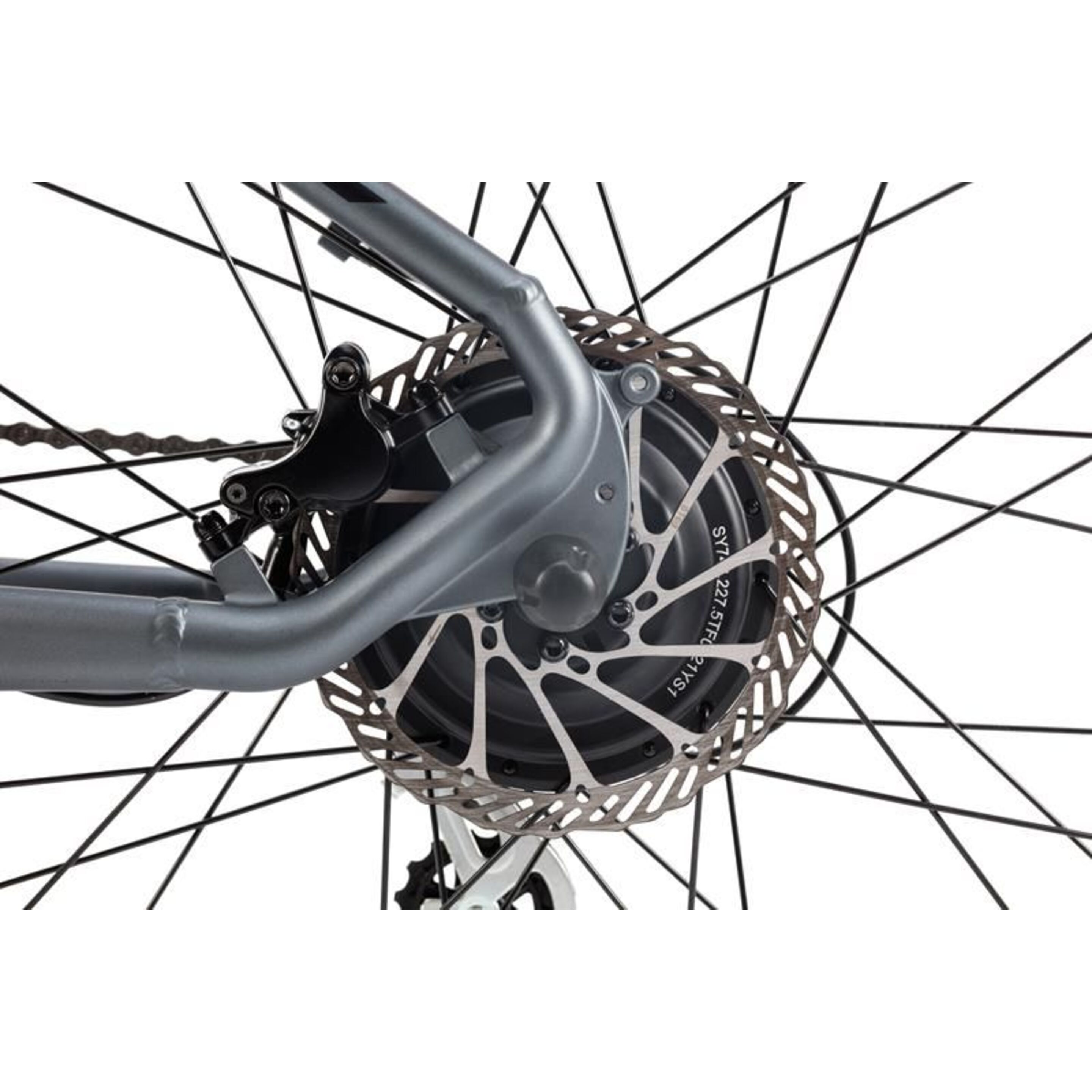 Bicicleta Elétrica De Montanha Moma Bikes 27,5" - Cinzento/Preto - EMTB 27.5" Suspensão dianteira | Sport Zone MKP