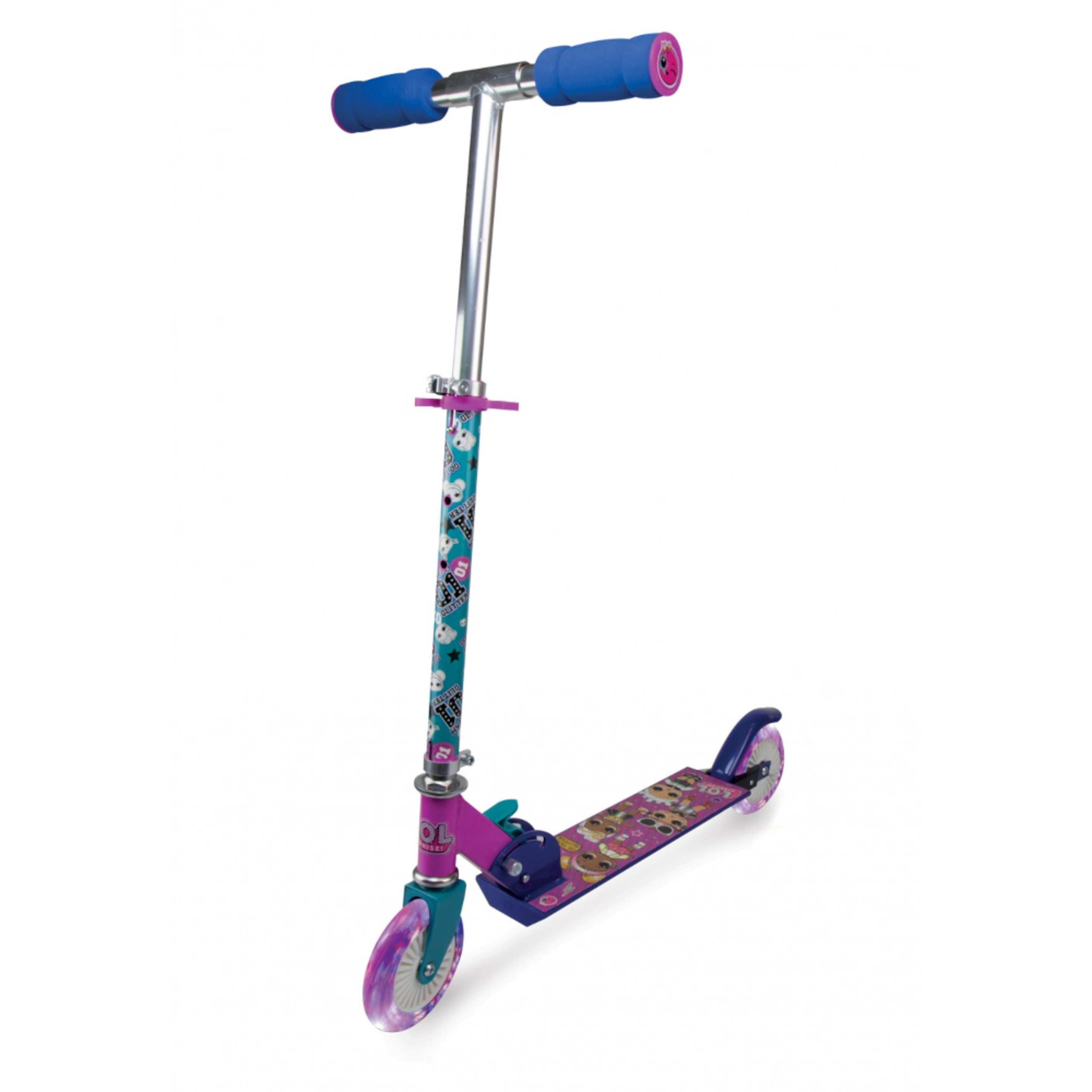 Patinete Lol Scooter - rosa - 
