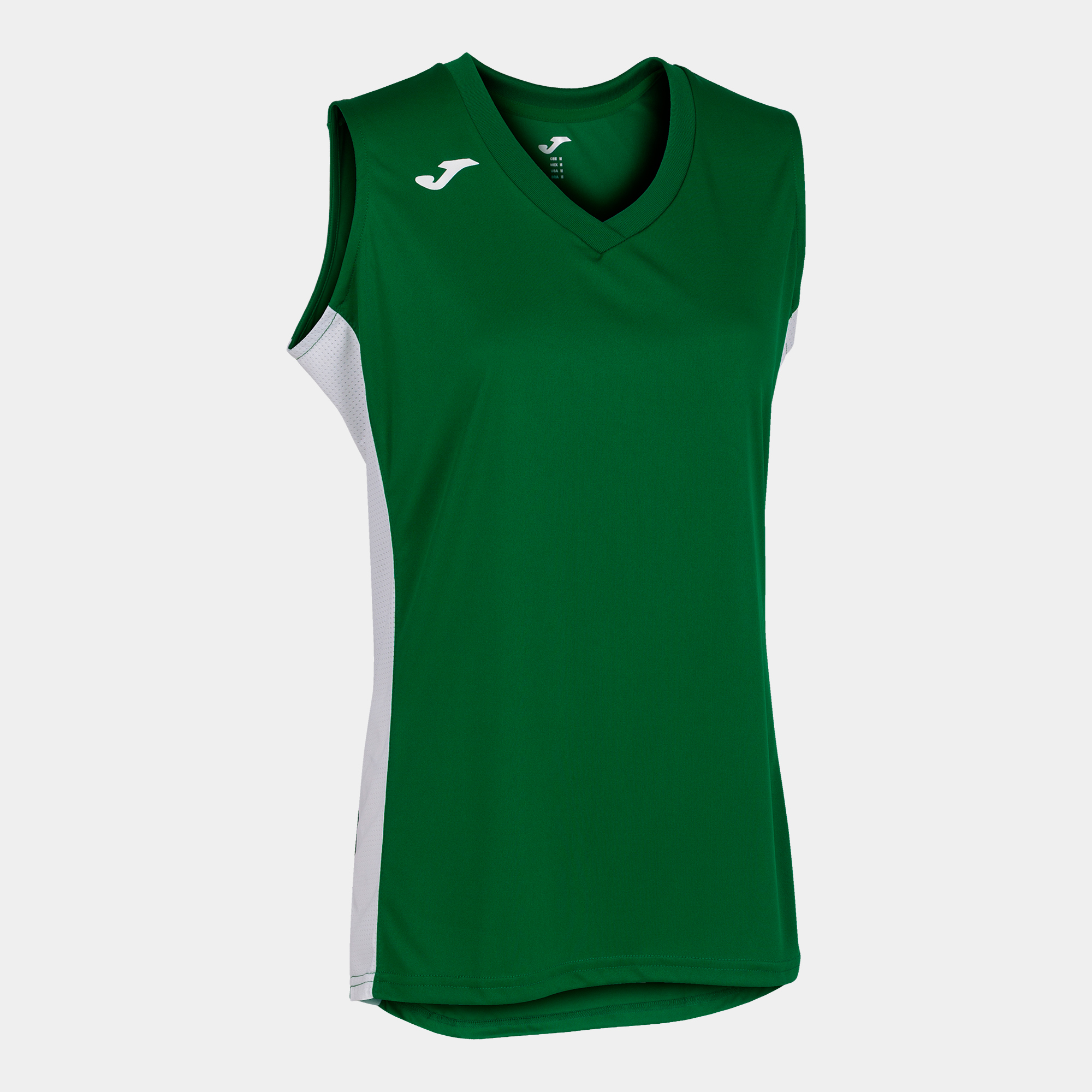 T-shirt De Alça Joma Cancha Iii Verde Branco - verde-blanco - 