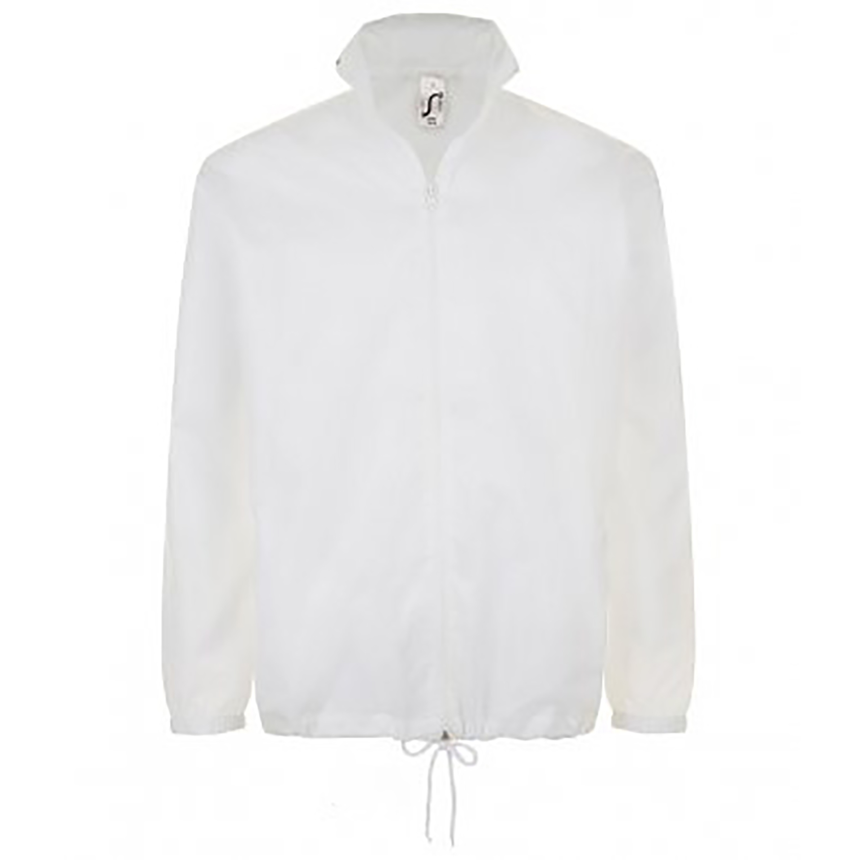 Chaqueta Cortavientos Y Resistente A Lluvias Débiles Unisex Sols (Blanco)