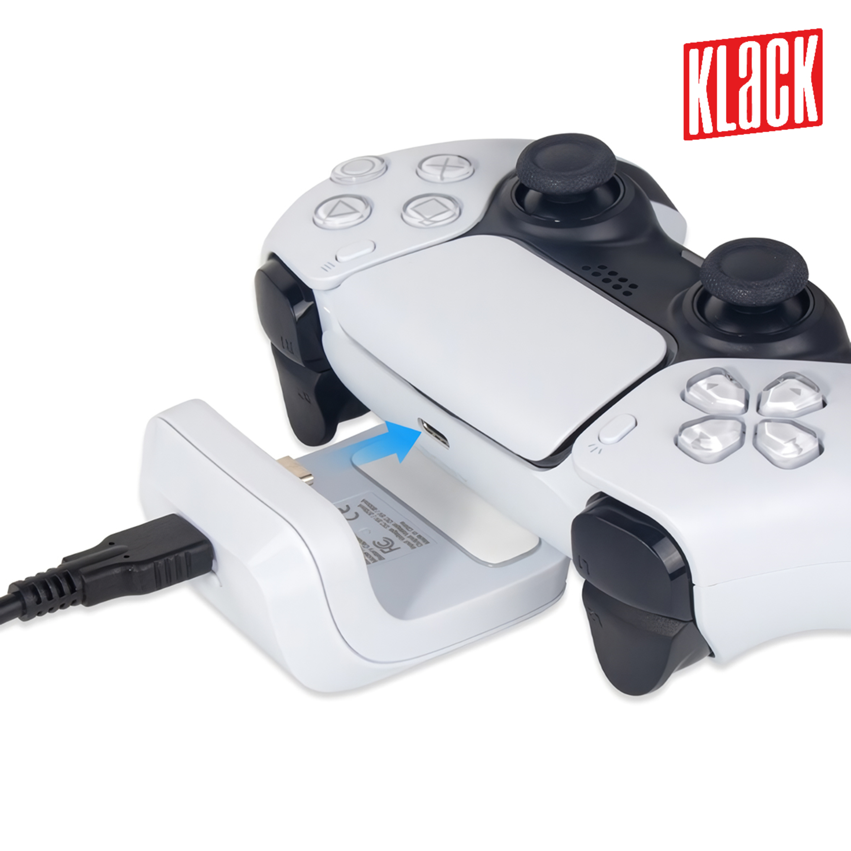Batería Klack® Para El Controlador De La Consola De Videojuegos Playstation 5 (Ps5)