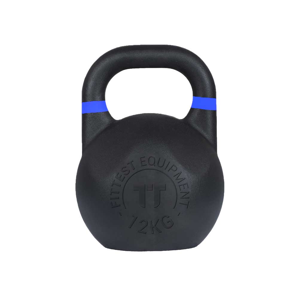 Kettlebell Competição 12kg - Fittest Equipment - negro-azul - 