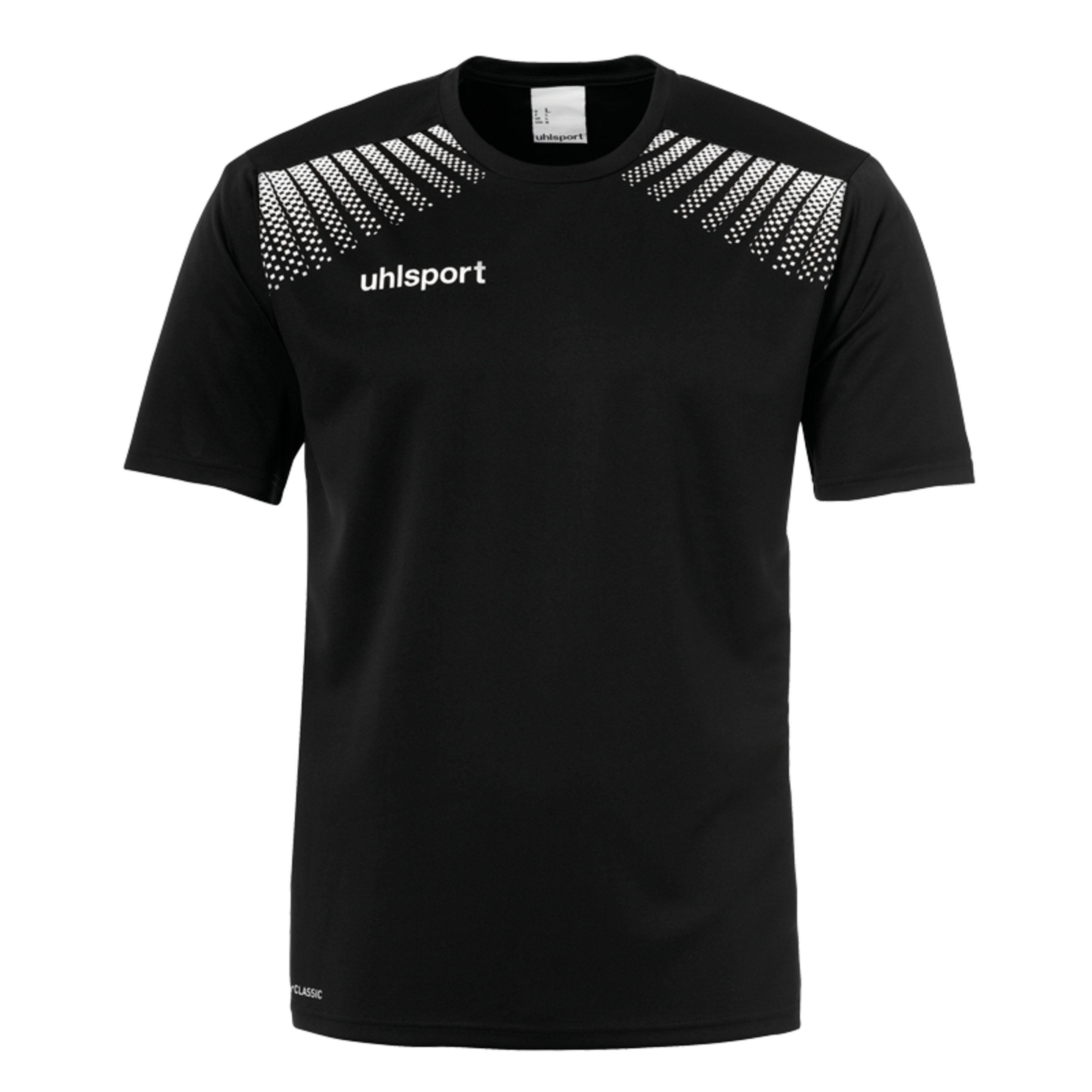 Goal Polyester Training T-shirt Negro/blanco Uhlsport