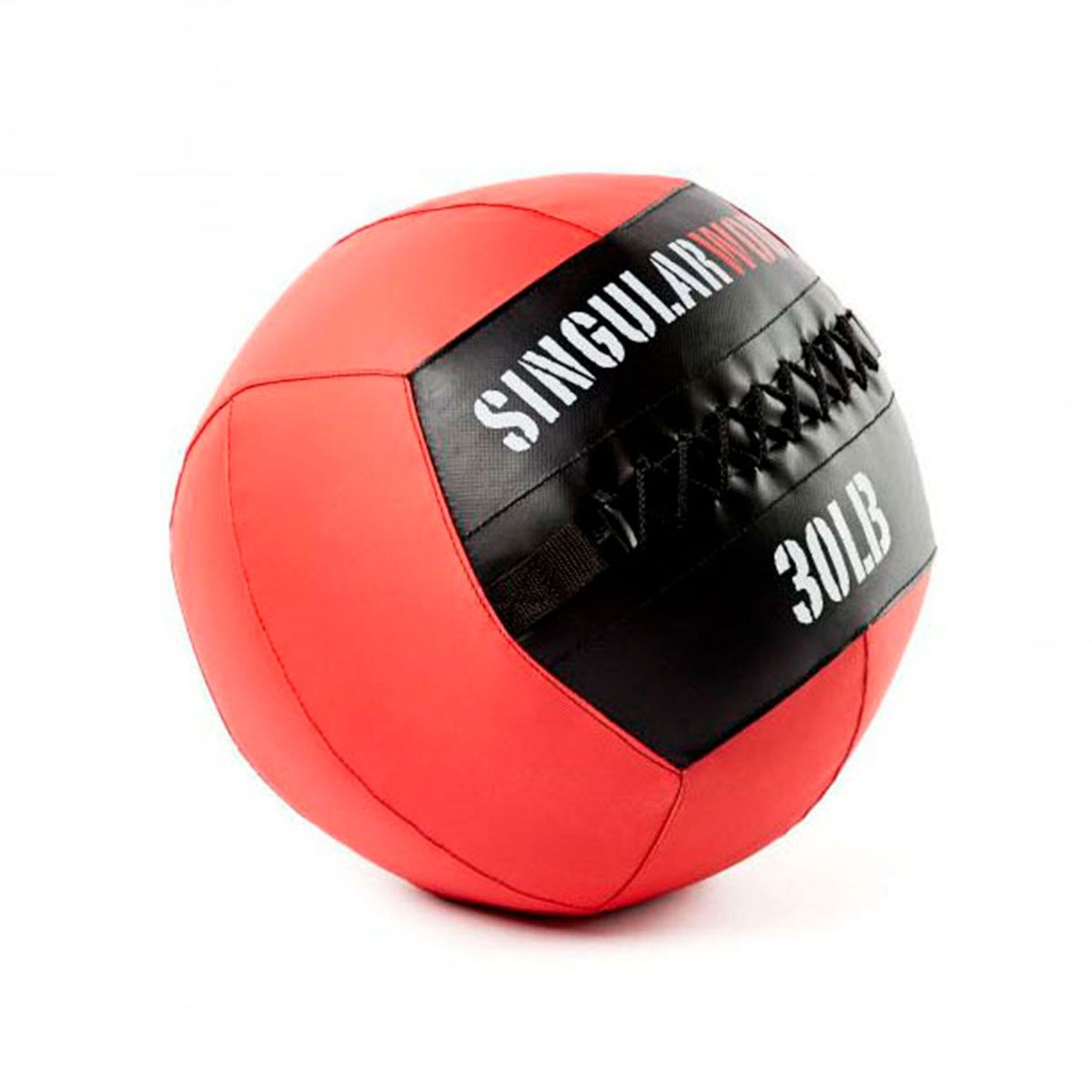 Balón Medicinal élite De 30 Lb (13,60 Kg - 35,5 Cm Diámetro)  Singular Wod - rojo-negro - 