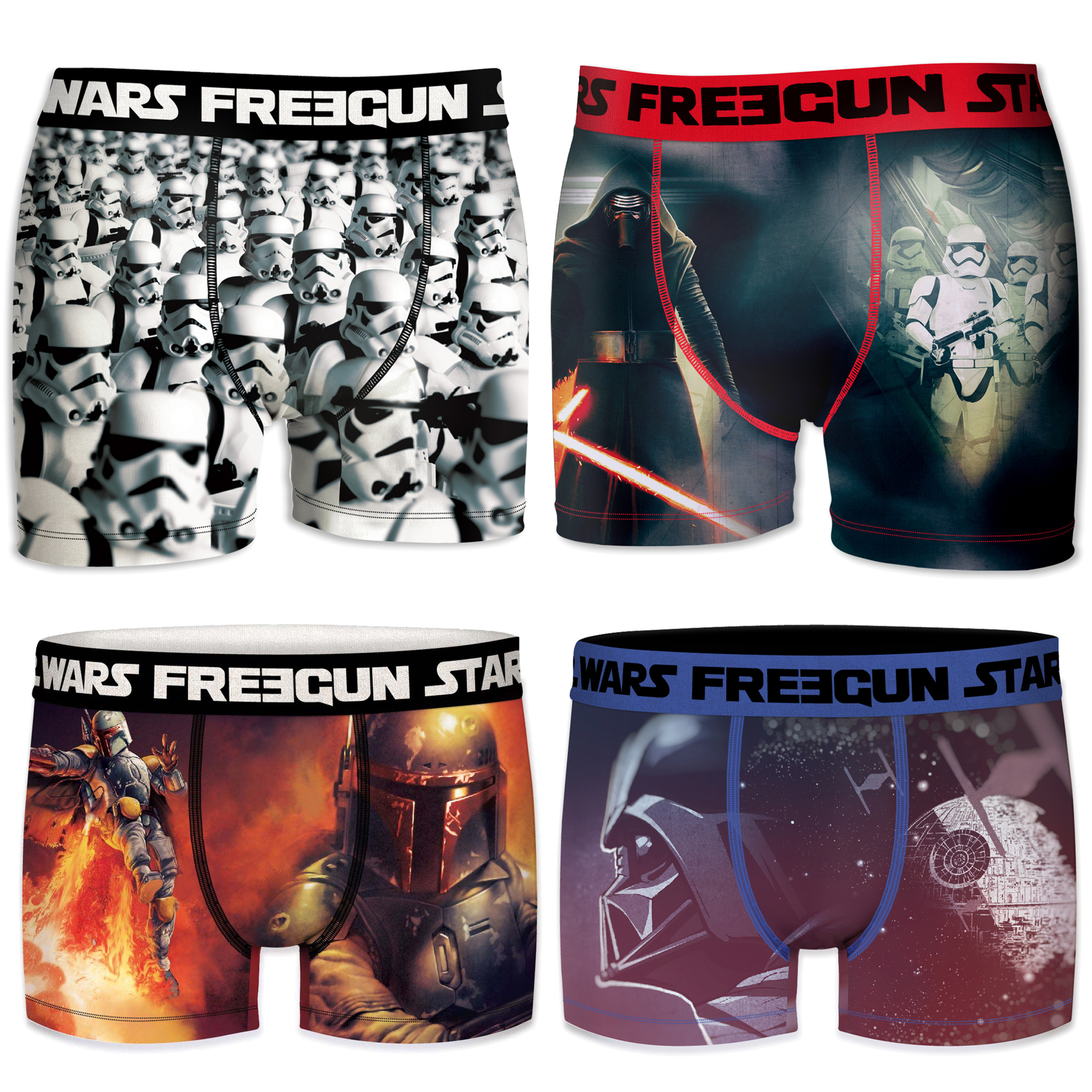 Calzoncillos Freegun Star Wars Pack 3