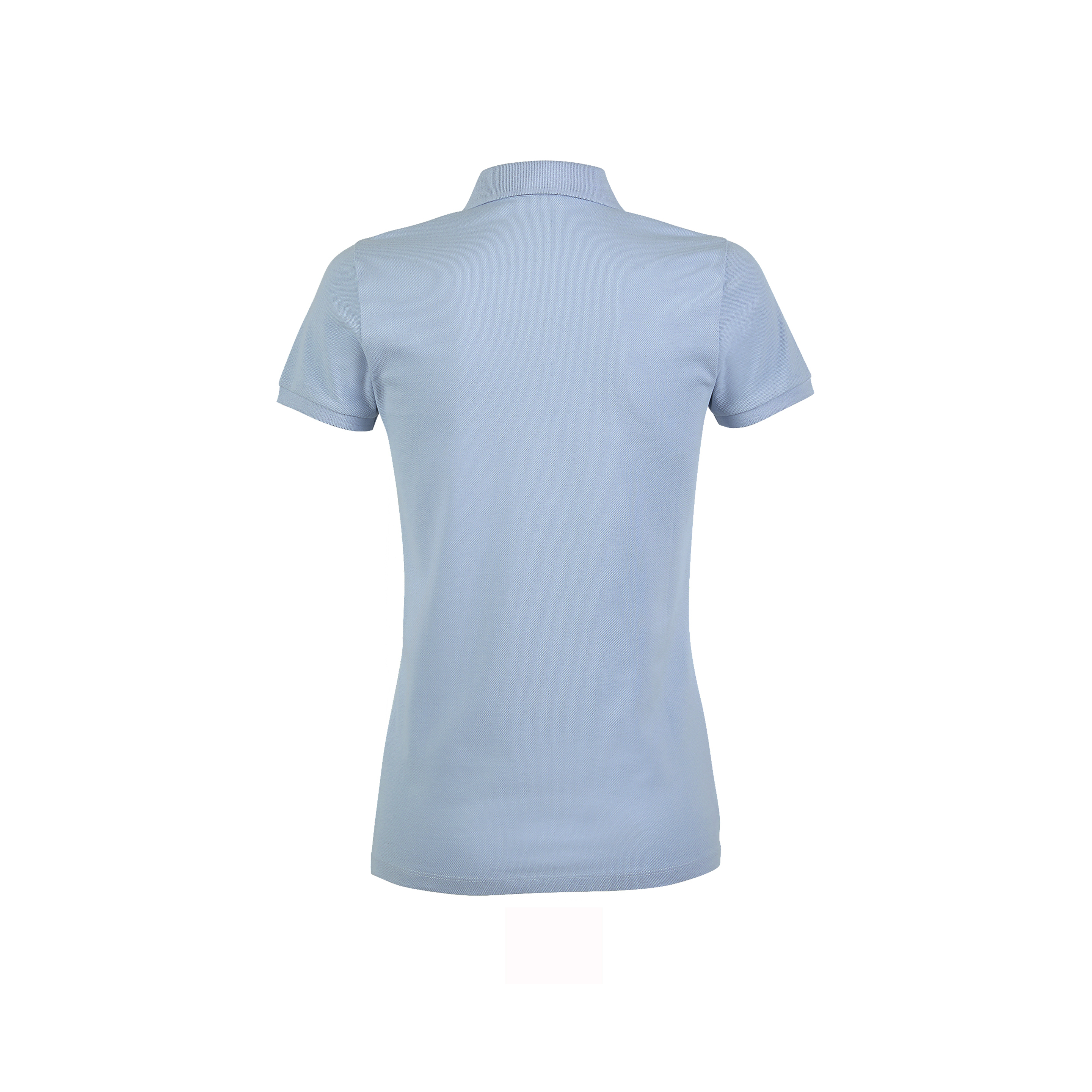 Camisa Pólo Feminino Com Pólo Escondido Neoblu Owen Mulher Azul Claro Xl