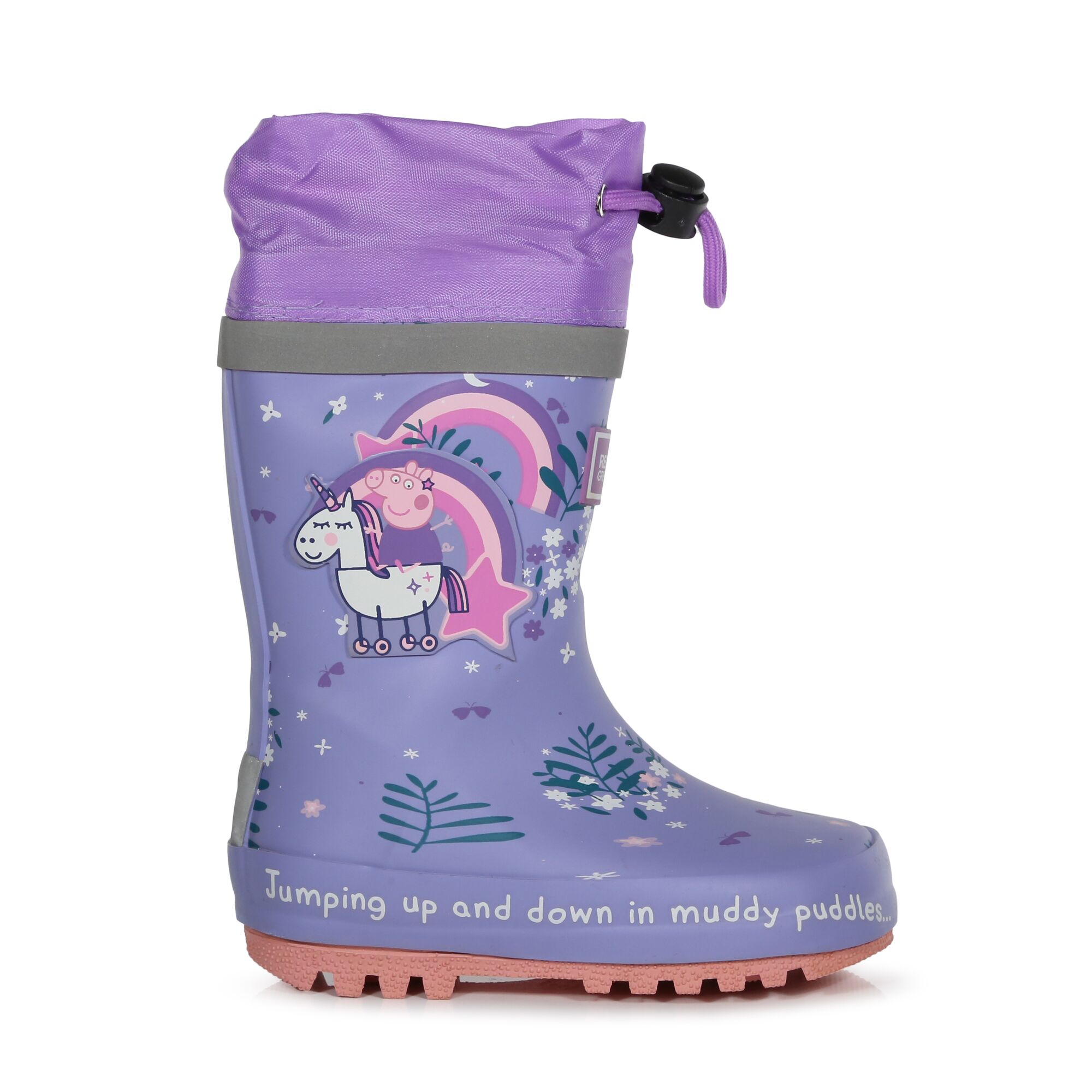 Botas De Agua Slipon Regatta Splash Floracion