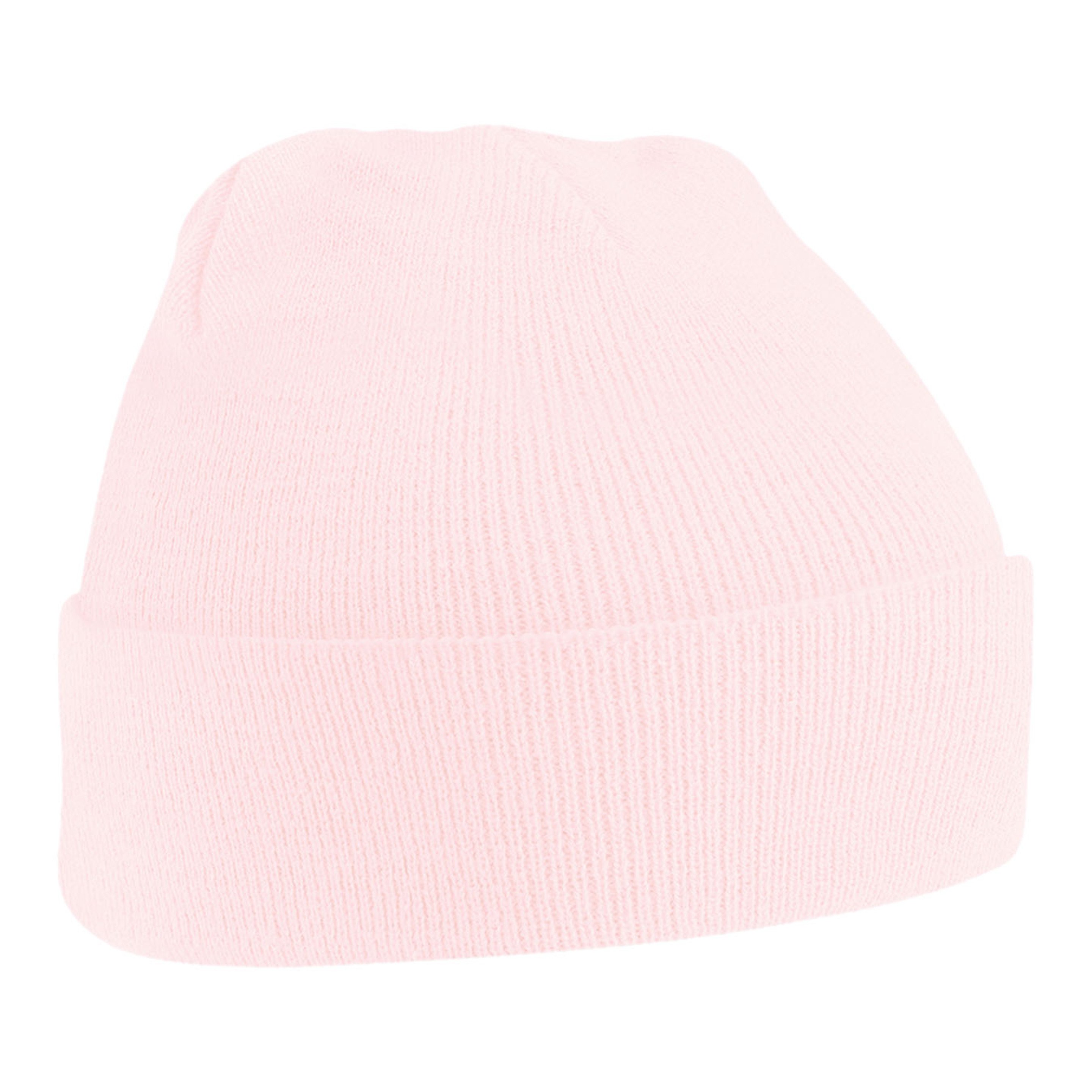 Unisexo Original Algemado Beanie Winter Hat Beechfield (Pastel Pink)