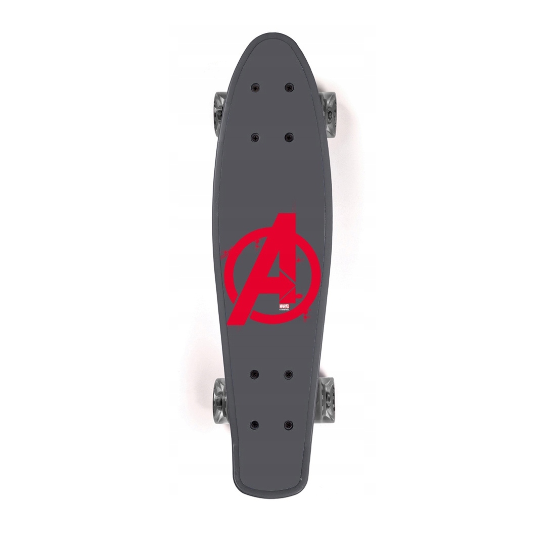 Skateboard Mini Cruiser 22 Pulgadas Avengers - gris - 