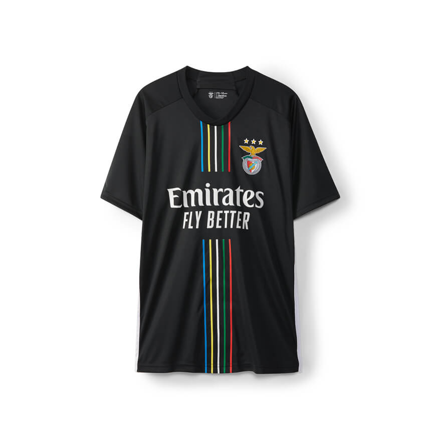Réplica De La Camiseta Alternativa Del Benfica 2023 2024 - negro - 