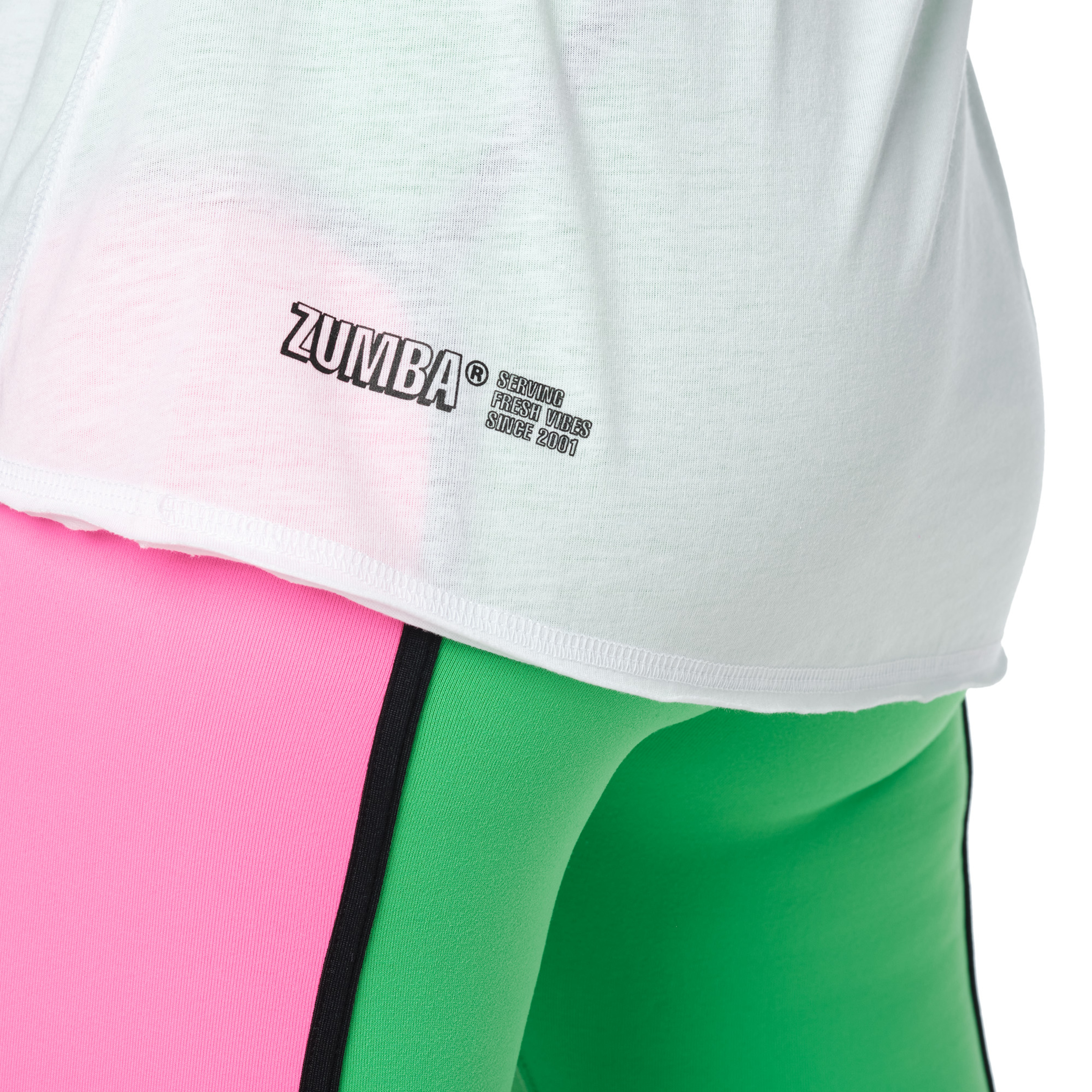 Zumba Smiles Daily Camiseta Sin Hombros