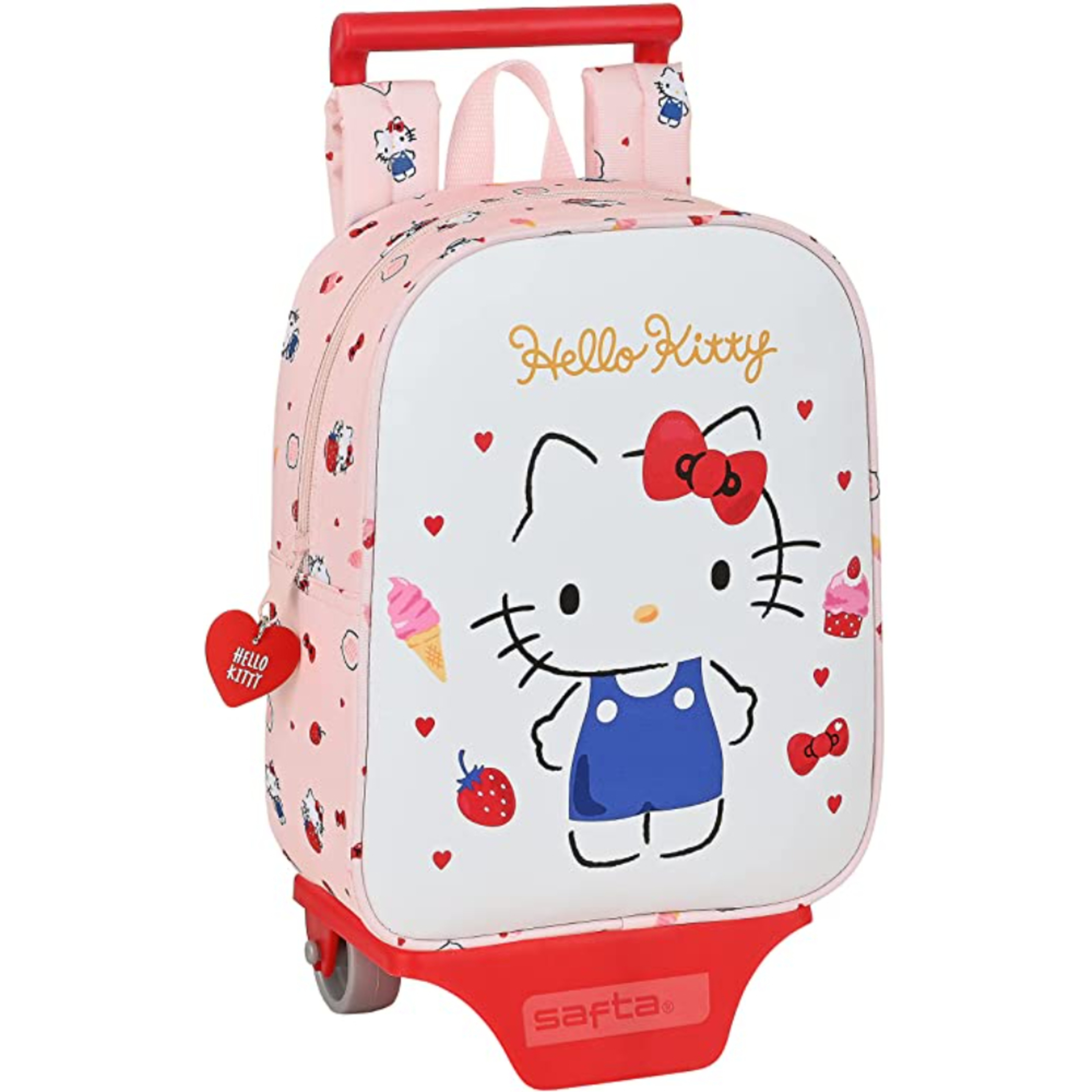 Mochila Trolley Hello Kitty 71705 - rosa - 