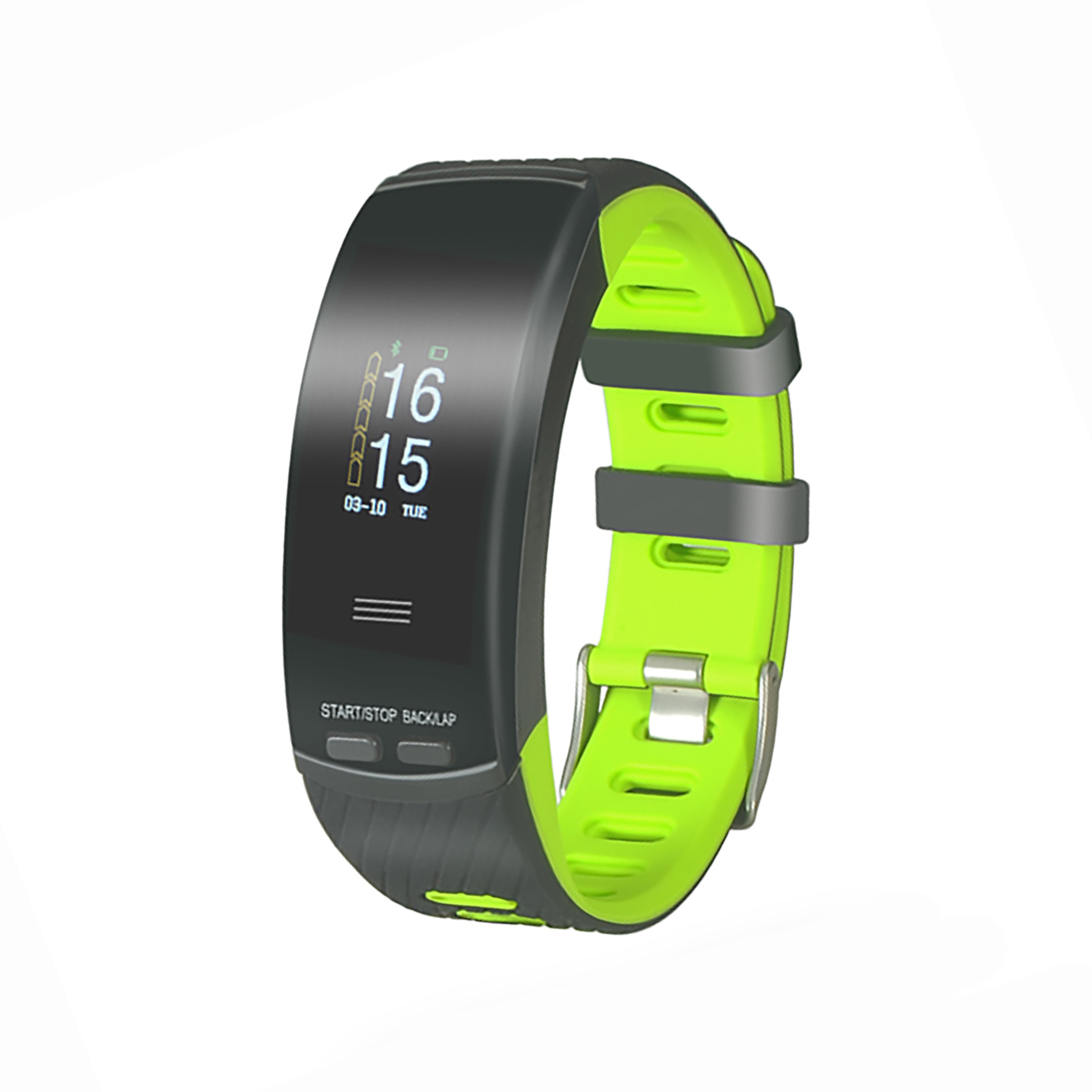 Pulsera De Actividad Smartband Gps Runn Verde