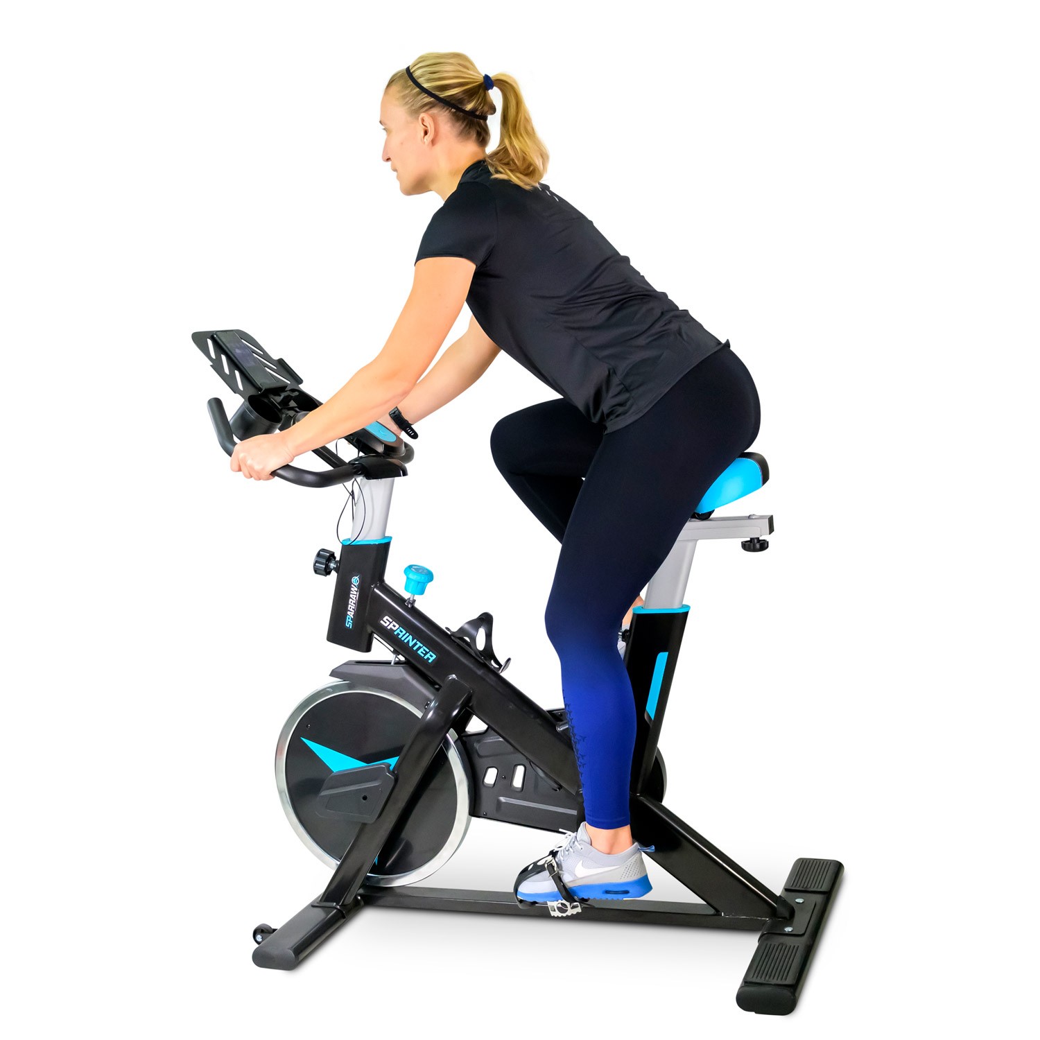 Bicicleta Spinning Sprinter Con Rueda Inercia 13kg  Resistencia Manual Magnetica  Cardio Training - <p>practicar Deporte En Casa!</p>  MKP