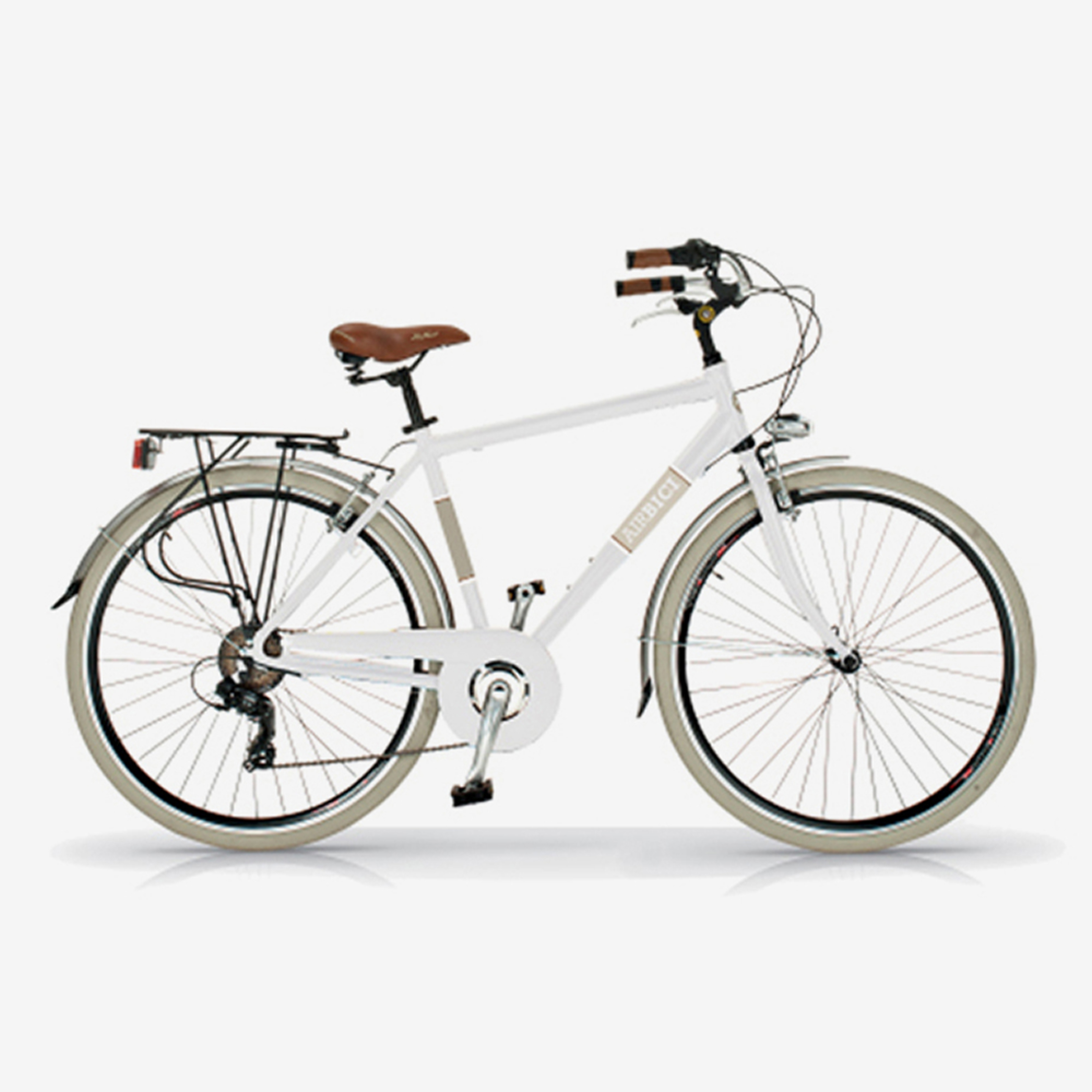 Bicicleta De Ciudad  Airbici 605am Elegance - blanco - 