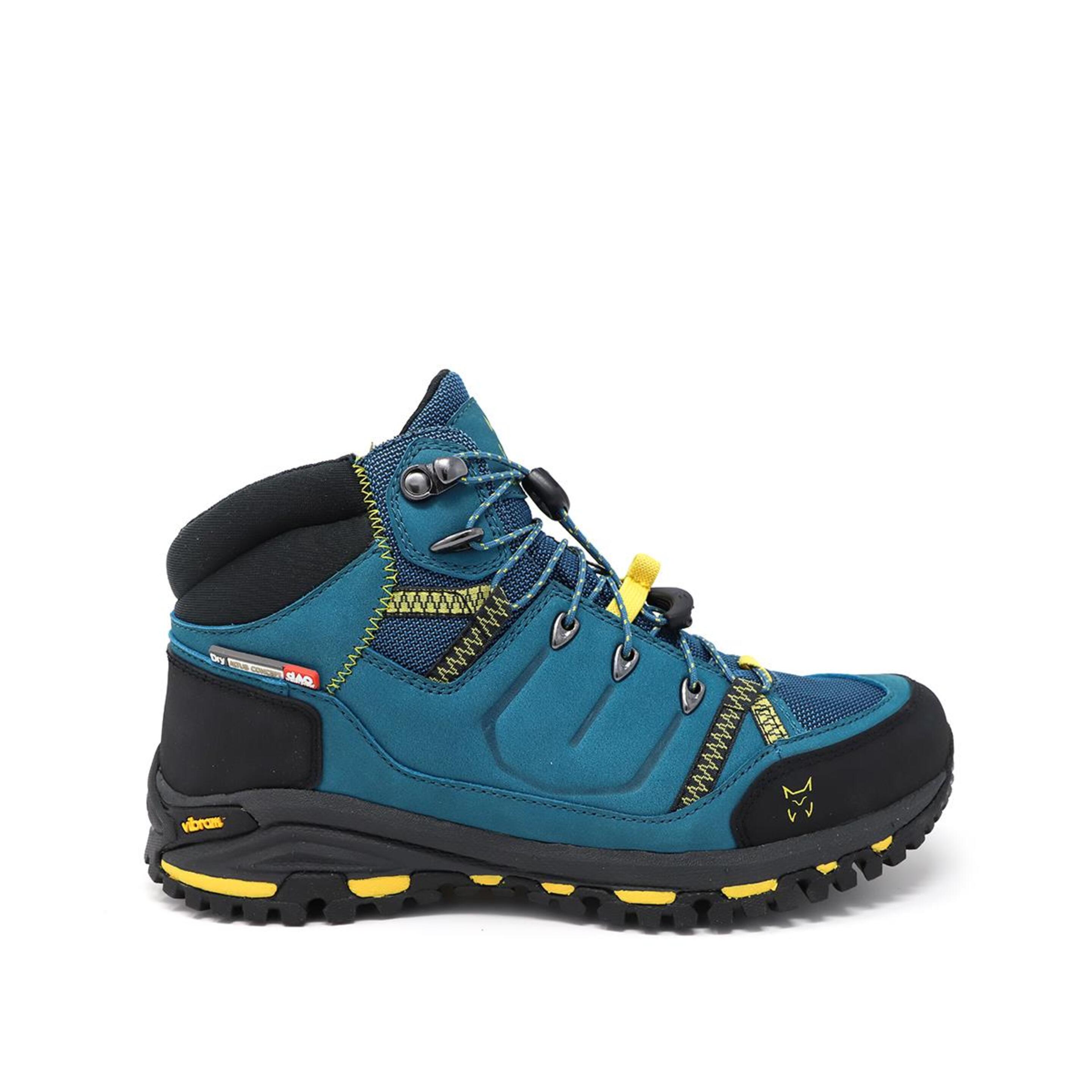 Bota De Trekking Con Piel Nobuck Suela Vibram Y Membrana Brenta High Cut