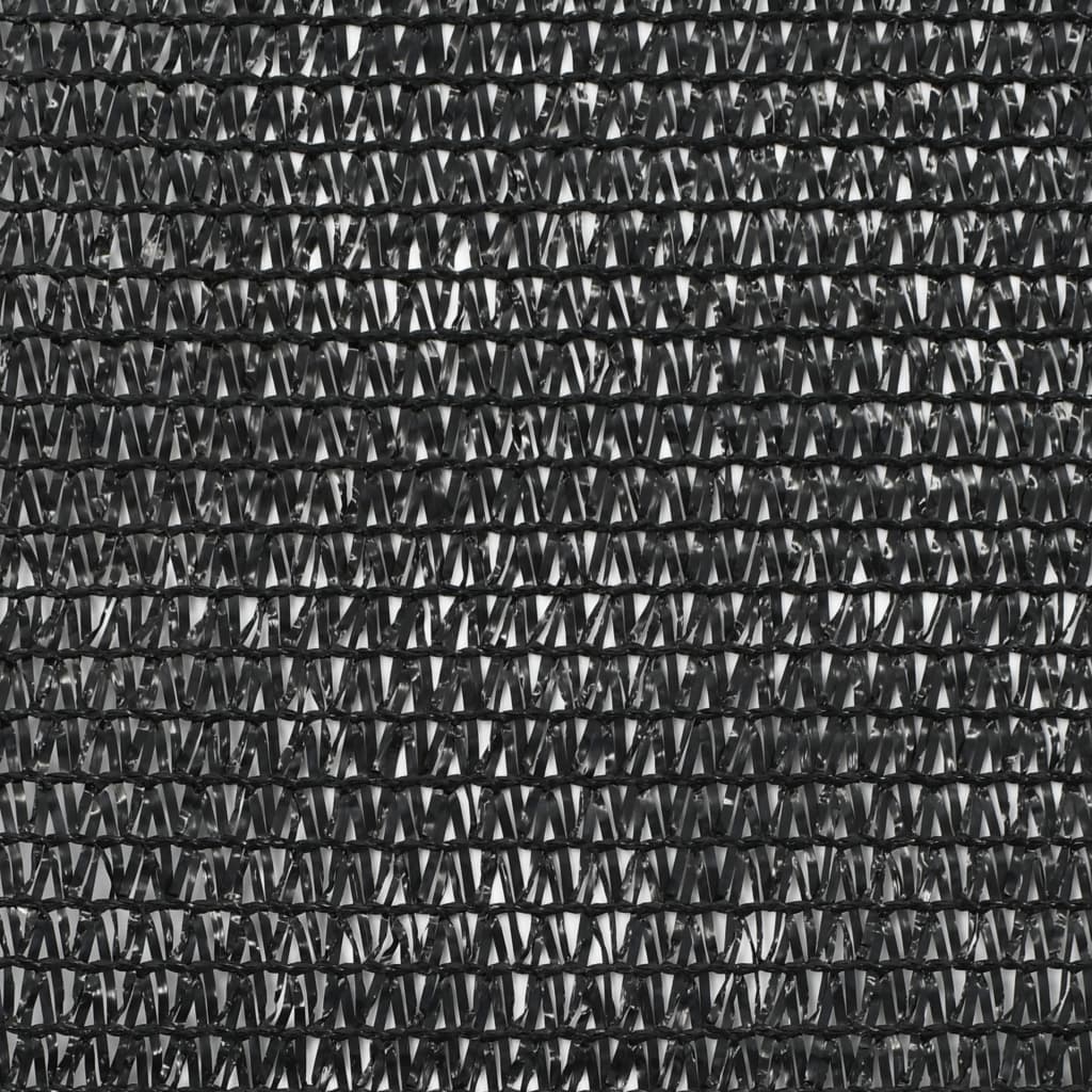 Pantalla De Tenis Vidaxl Negro 1.6 X 25 M