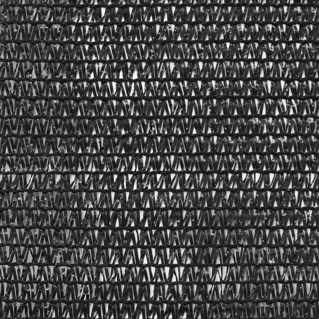 Pantalla De Tenis Vidaxl Negro 1.4 X 25 M