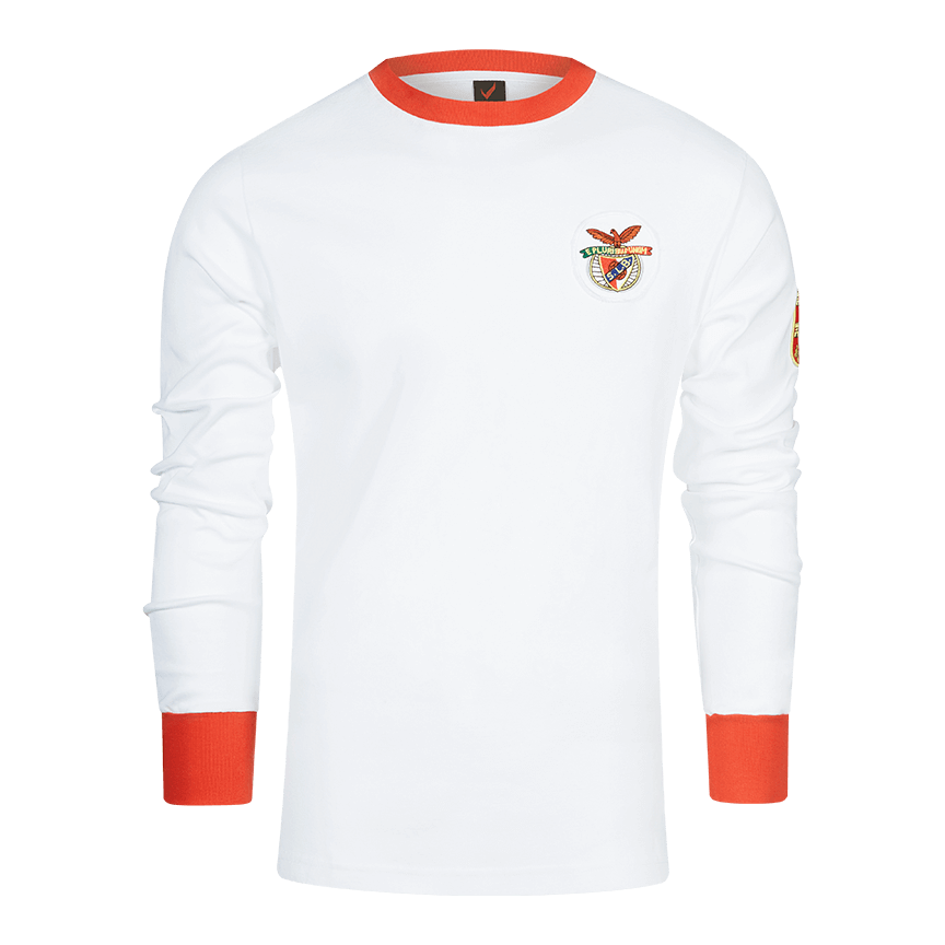 Camisola Retro Do Benfica Eusébio Bola De Ouro 1965