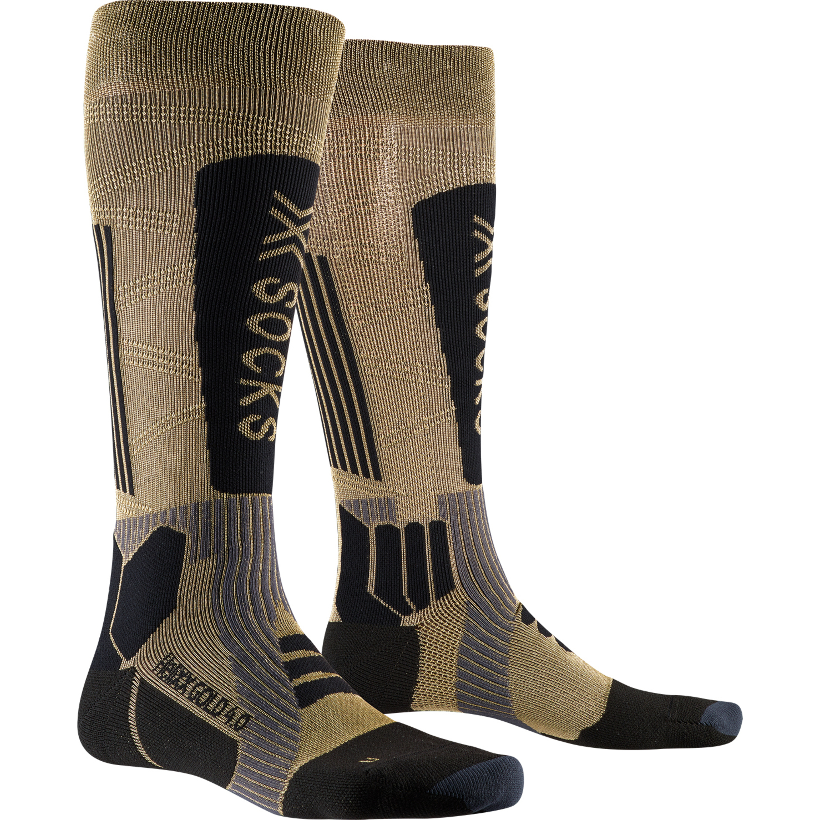 Calcetin Ski Helixx Gold 4.0  X-socks - dorado - 