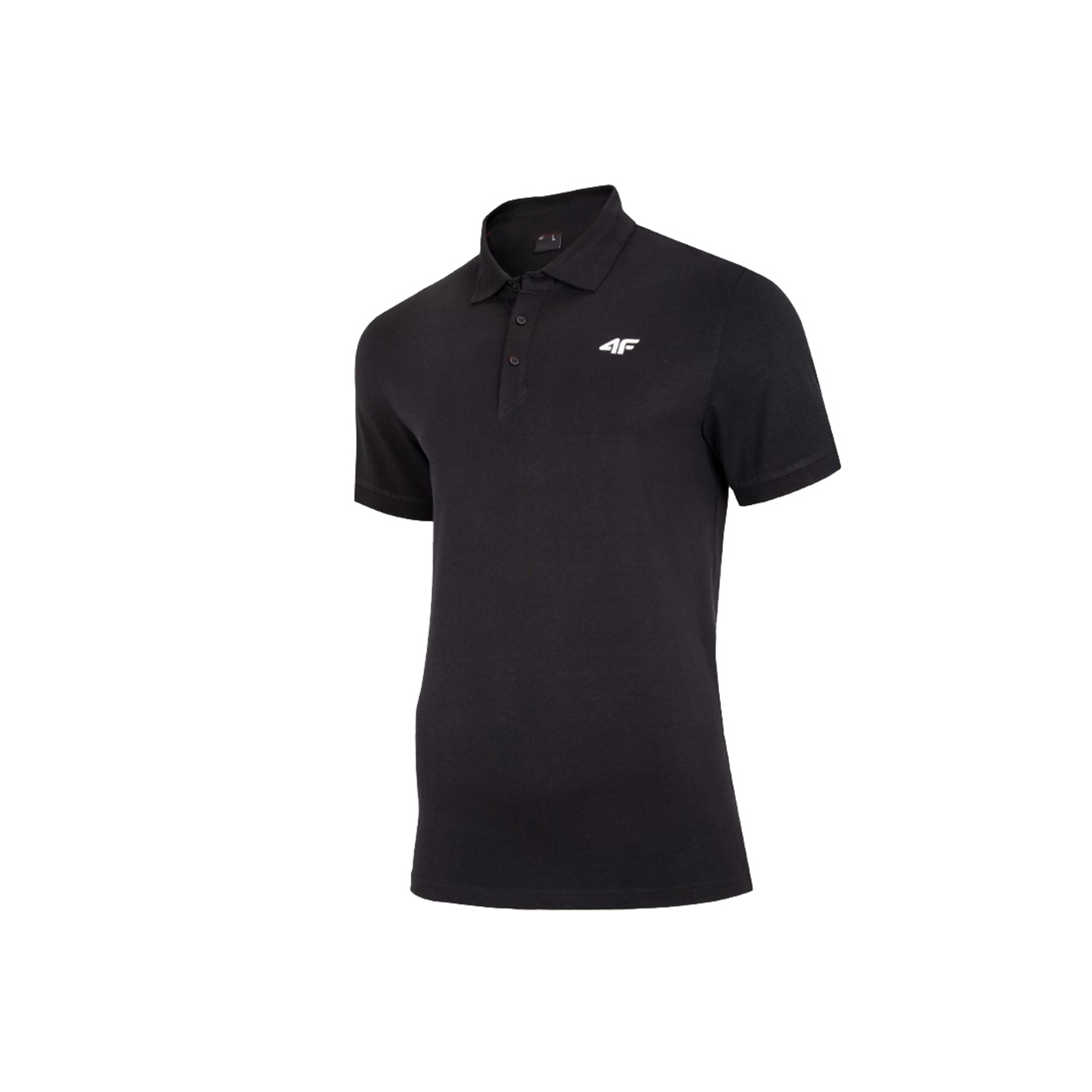 4f Men's T-shirt Polo Nosh4-tsm007-20s - negro - 