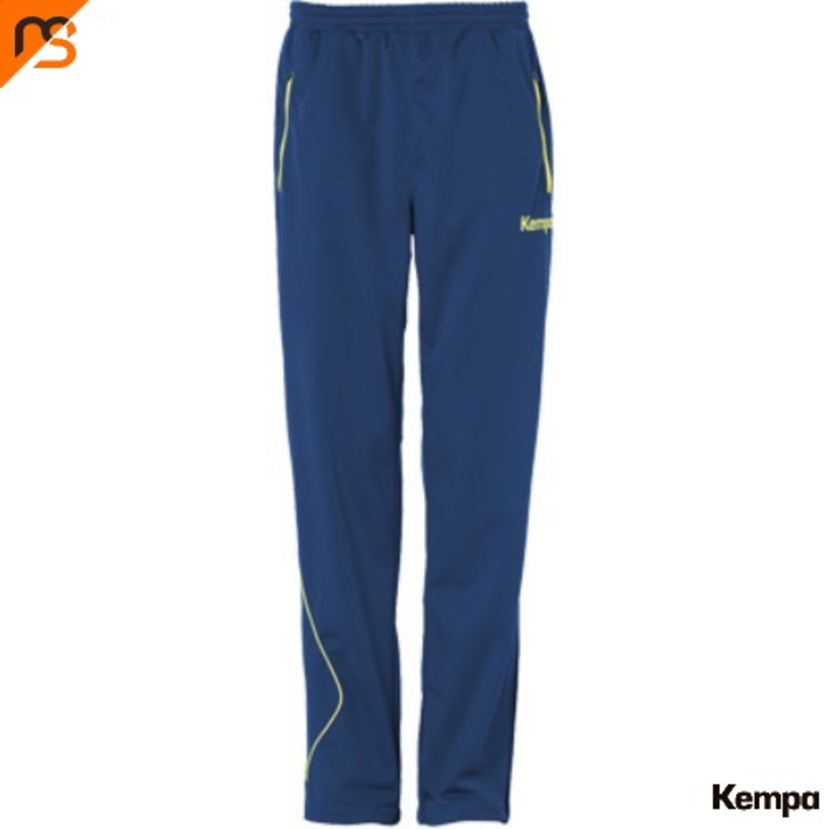 Curve Classic Pantalones Azul Deep/amarillo Fluor Kempa