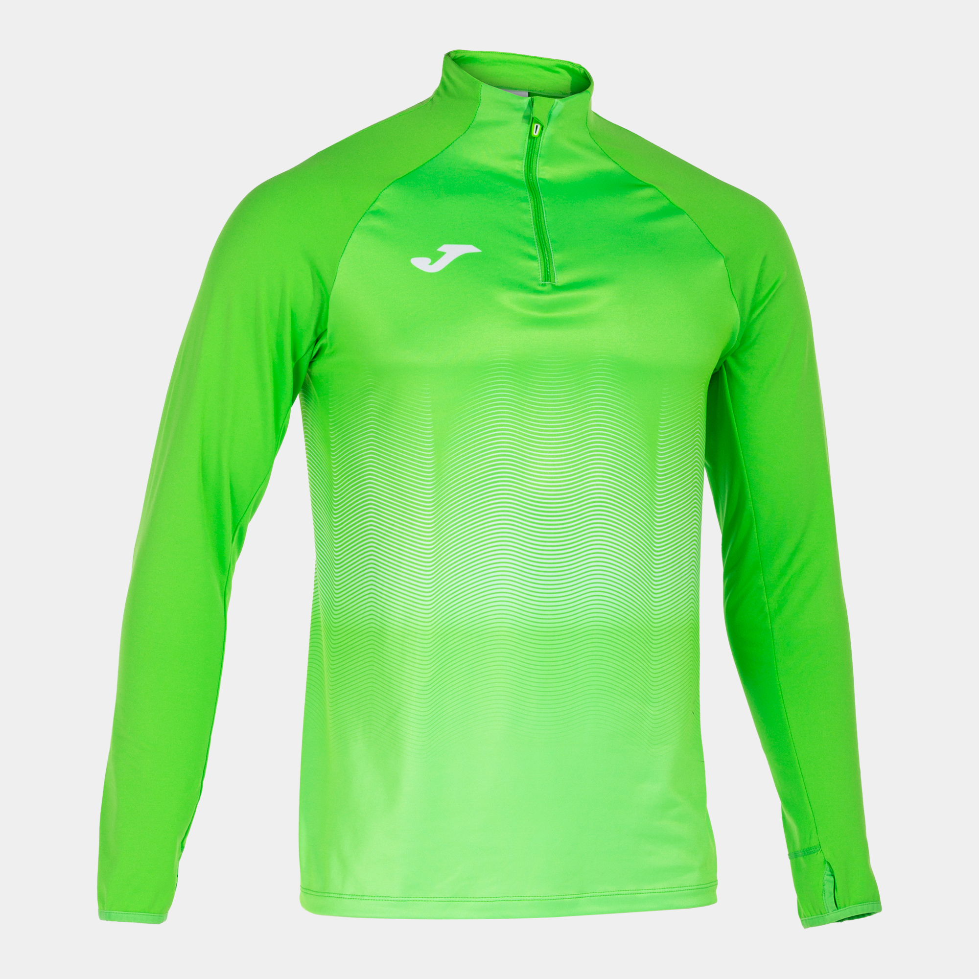 Sudadera Joma Elite Vii Verde Flúor Blanco