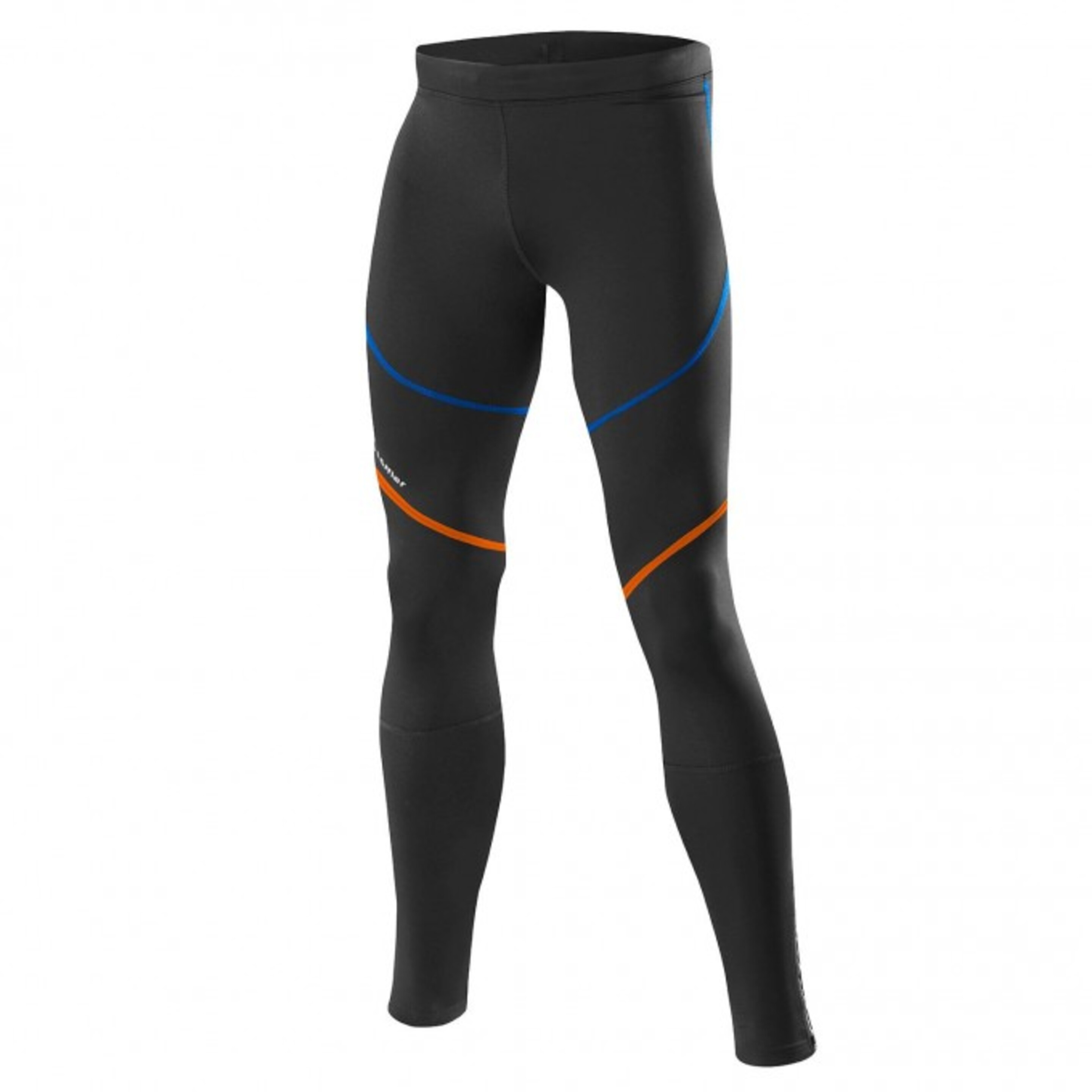 Mallas Loffler Doubledry Negro/ Naranja