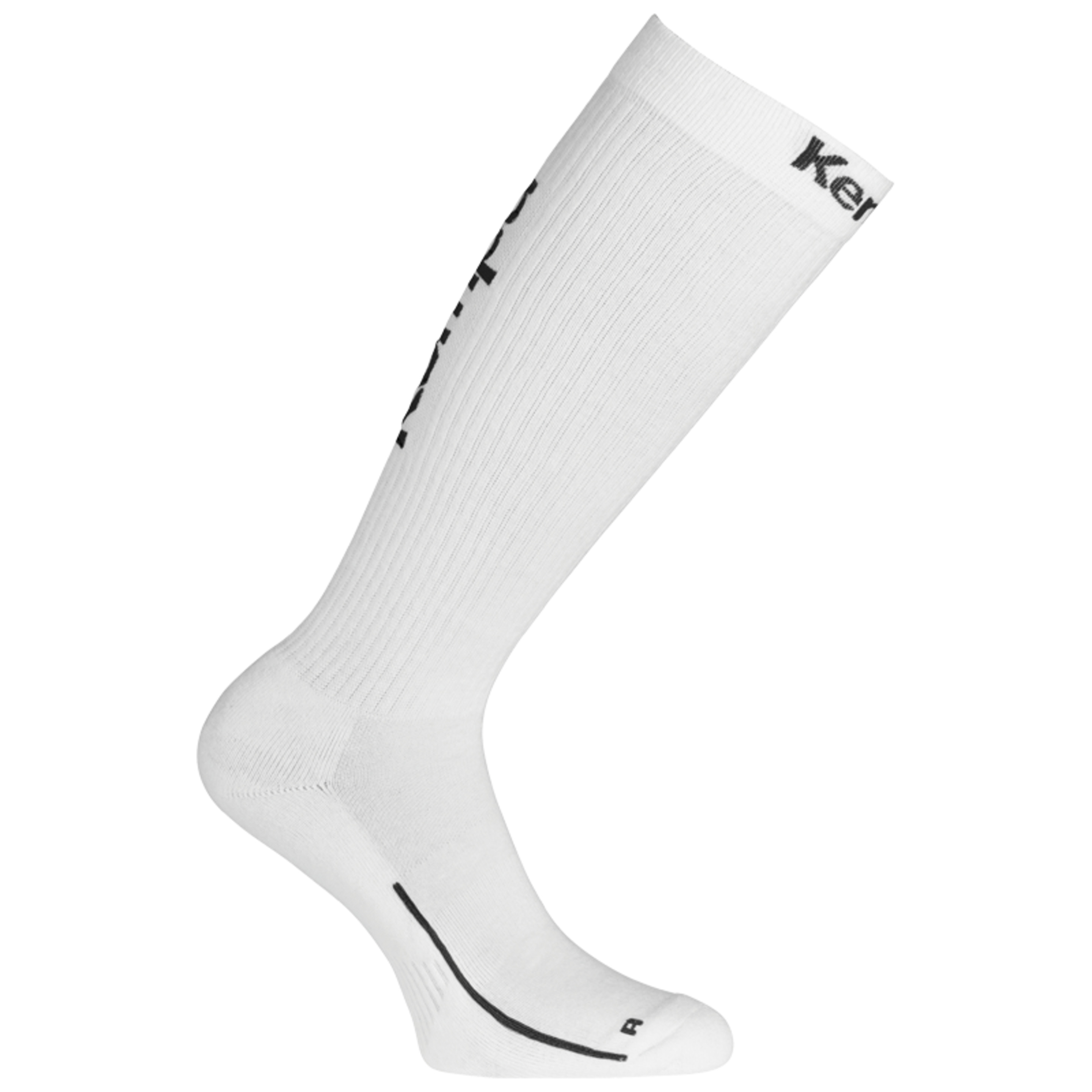 Long Socks Blanco/negro Kempa