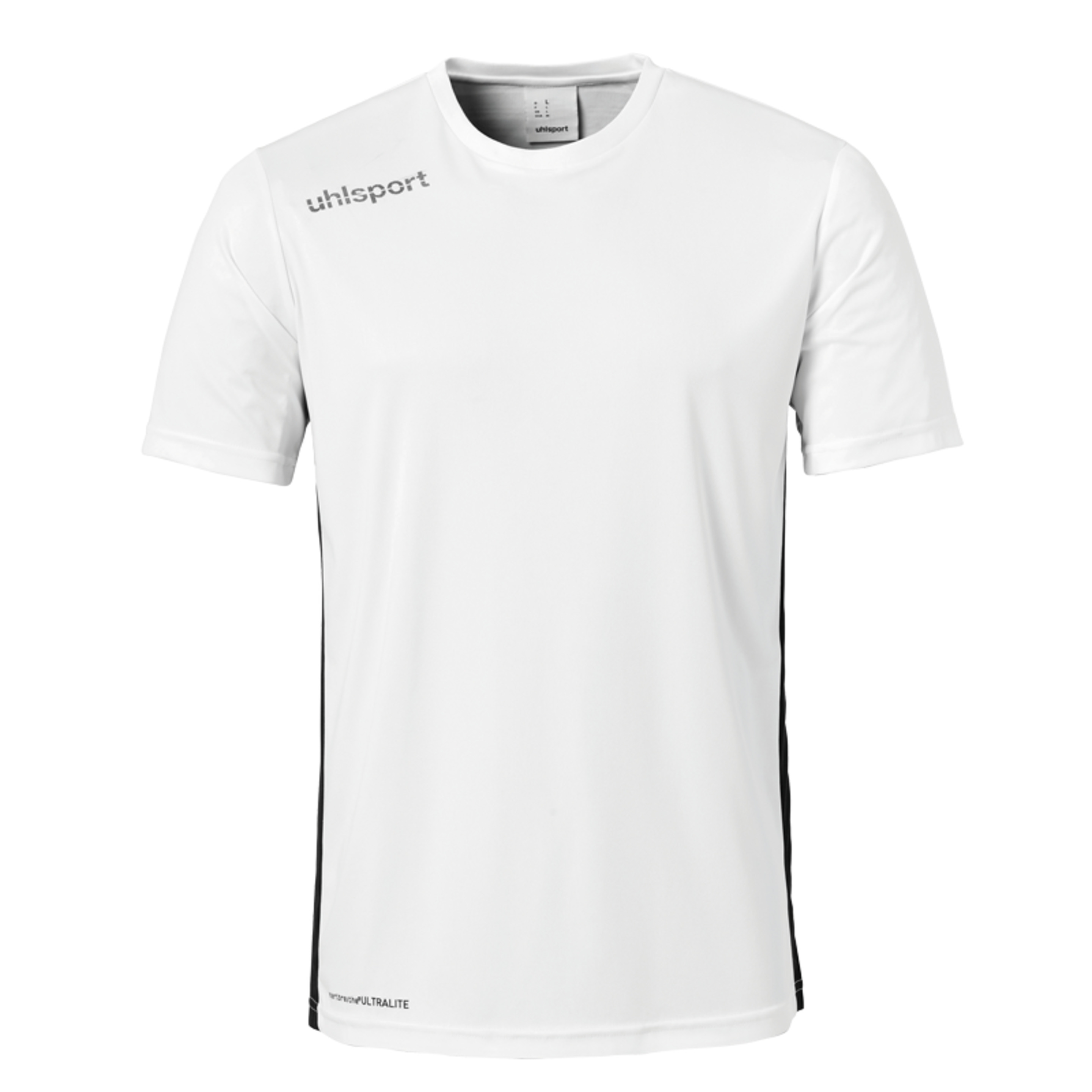 Essential Camiseta Mc Blanco/negro Uhlsport - negro-blanco - 