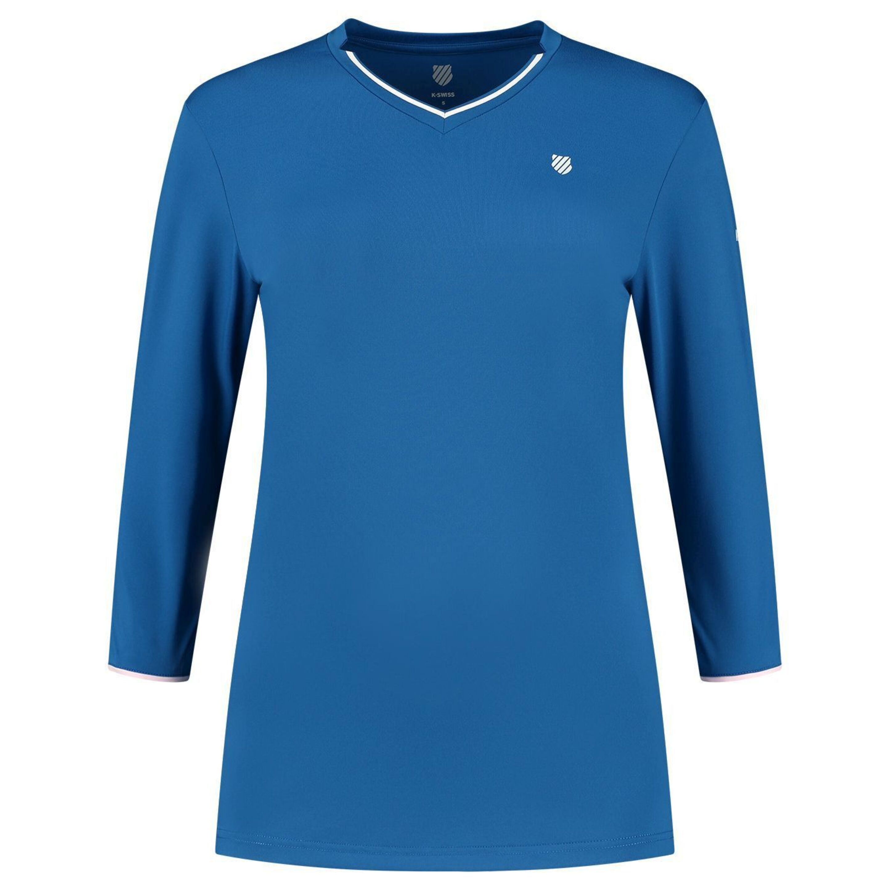 Camiseta De Tenis Y Pádel K-swiss Manga Larga Hypercourt 2 - azul - 