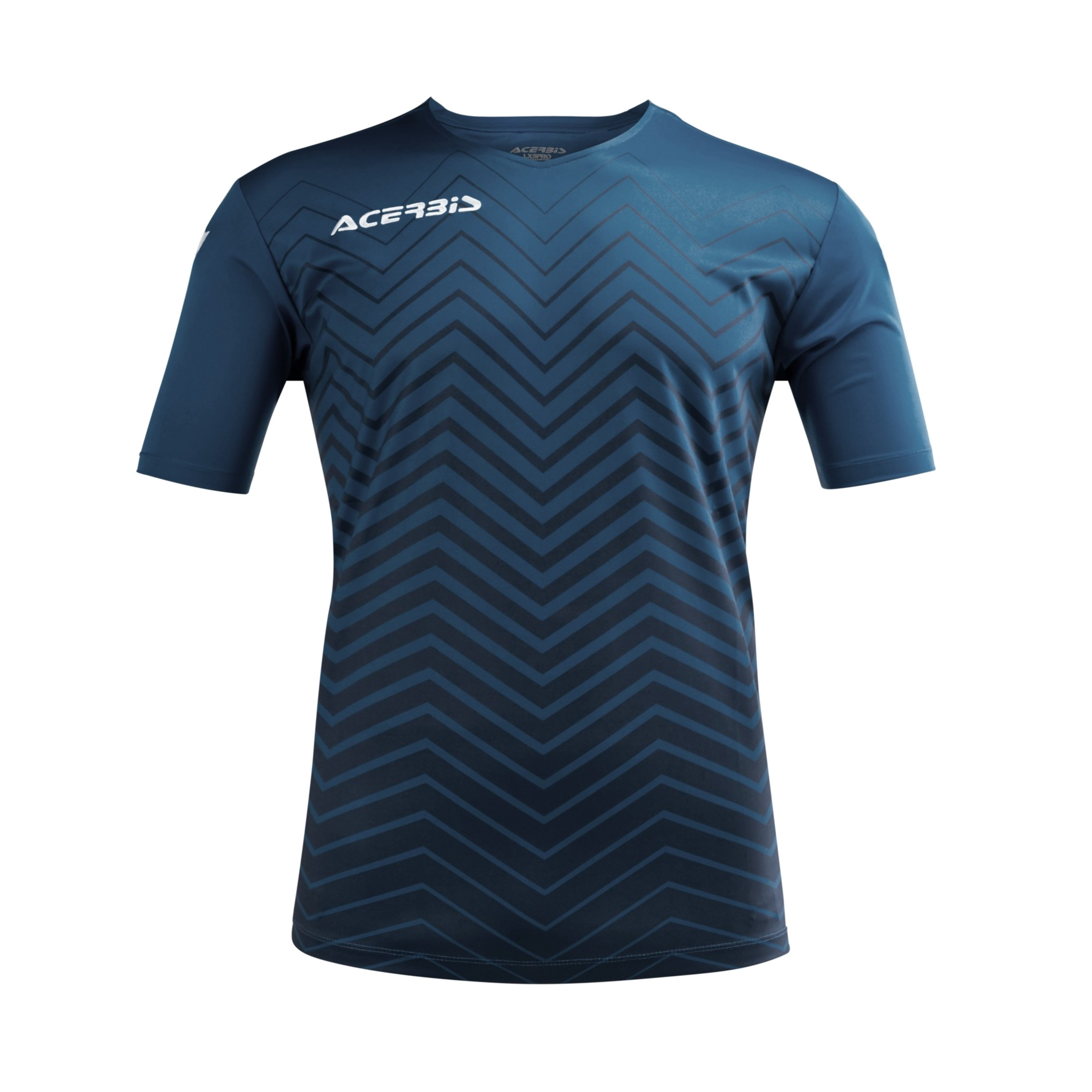 Camiseta Acerbis Tyroc Manga Corta - azul-marino - 