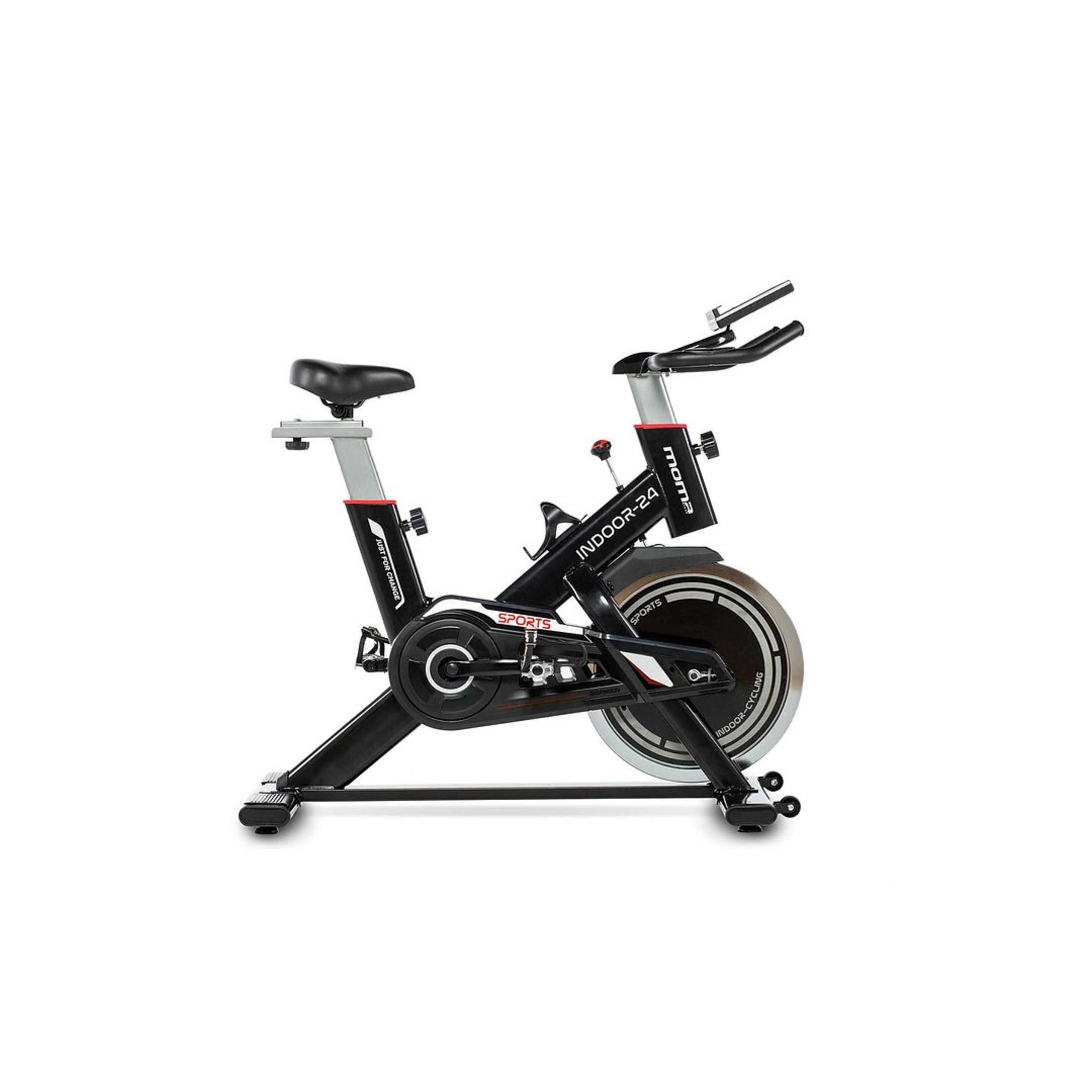 Bicicleta Spinning Moma Bikes Indoor-24 - negro - 