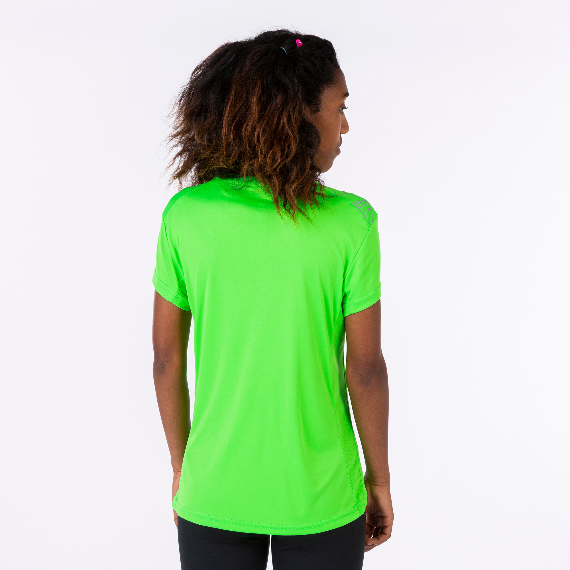 T-shirt Manga Curta Joma Elite Viii Verde Fluorescente