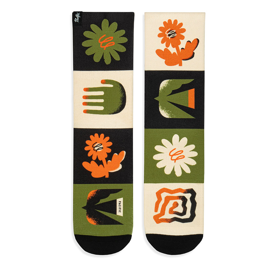 Calcetines Running Pacific And Co Nature - multicolor - 