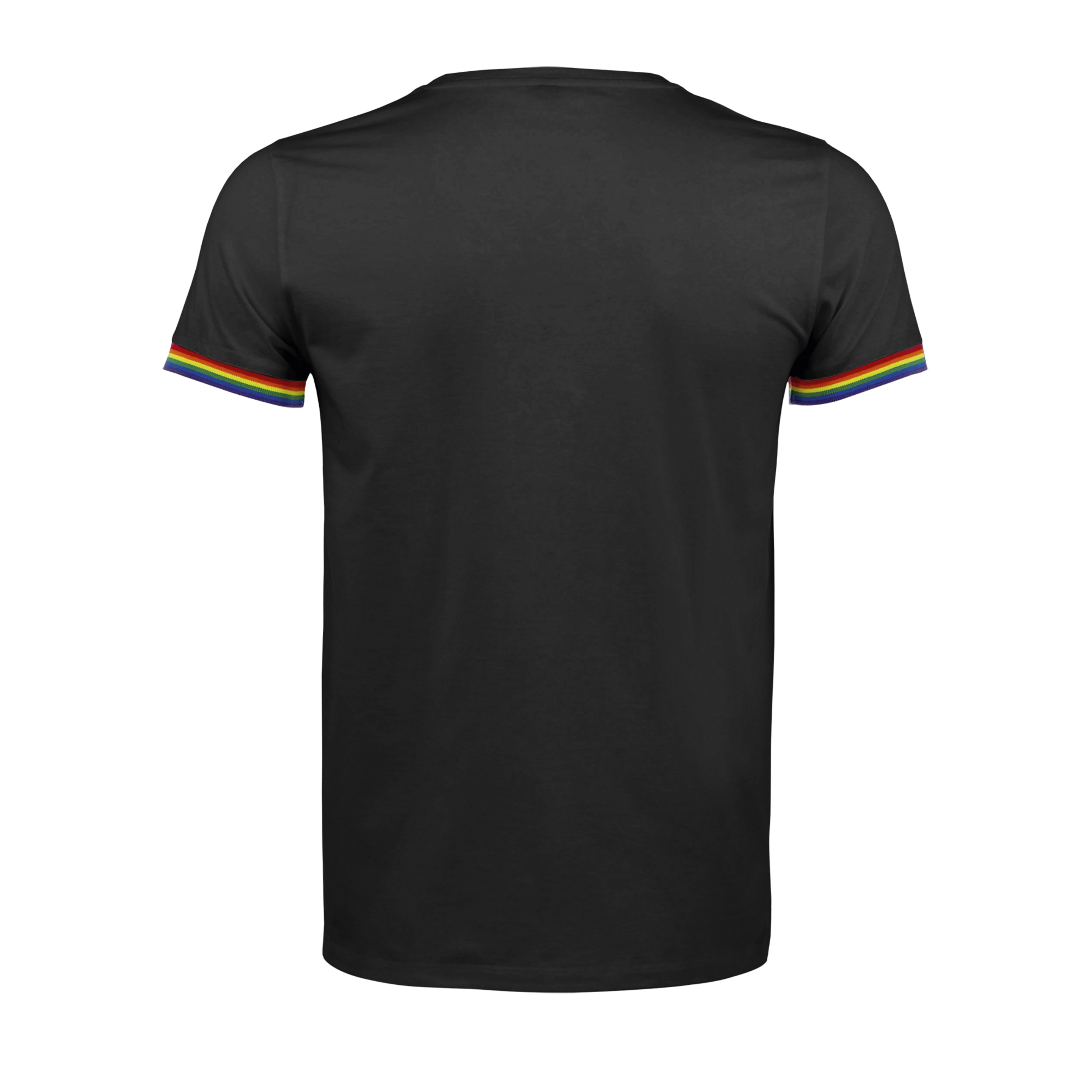 D Ehombrer Camiseta De Manga Curta Rainbow Sportswear