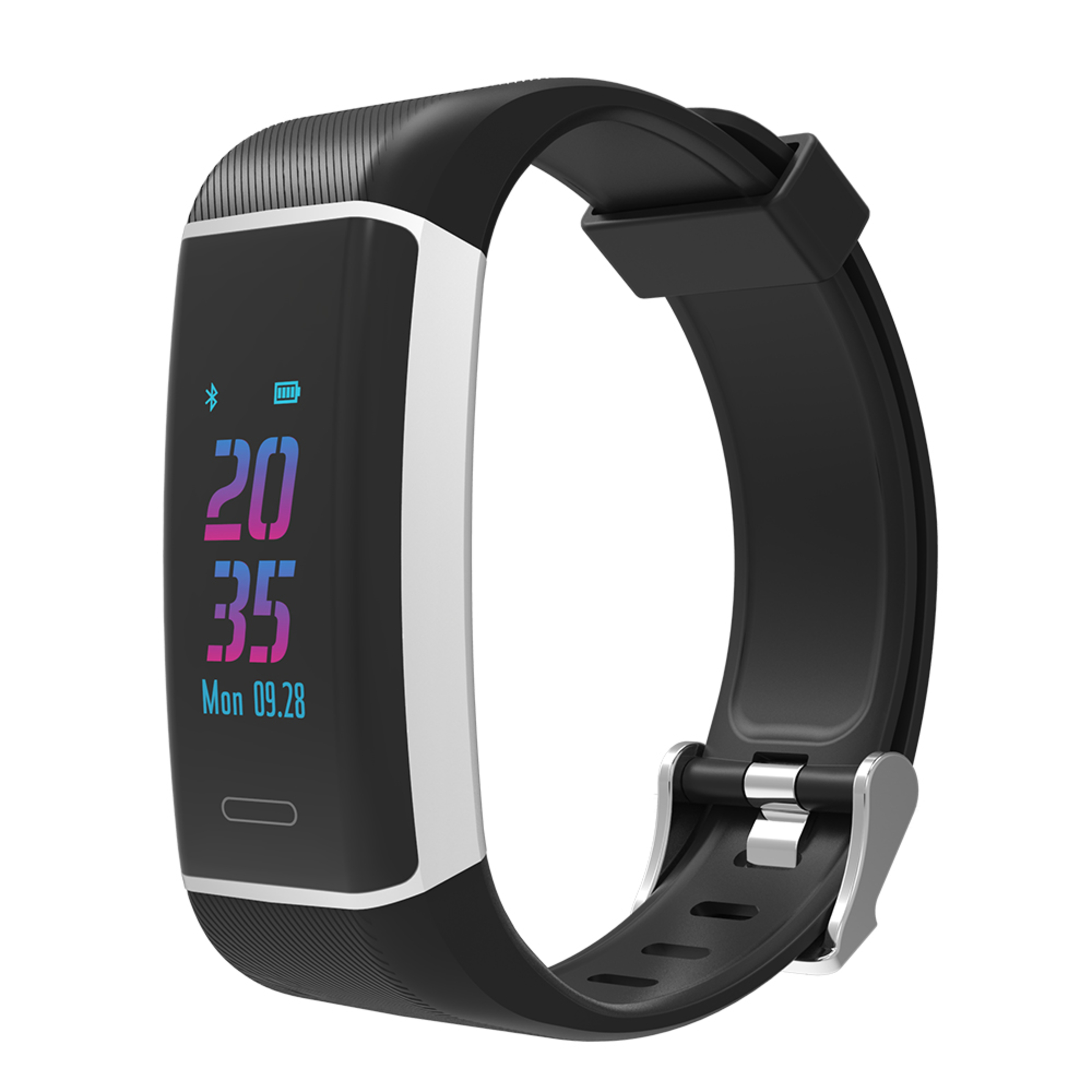 Pulsera De Actividad Smartband Con Gps  Ip67 Negro