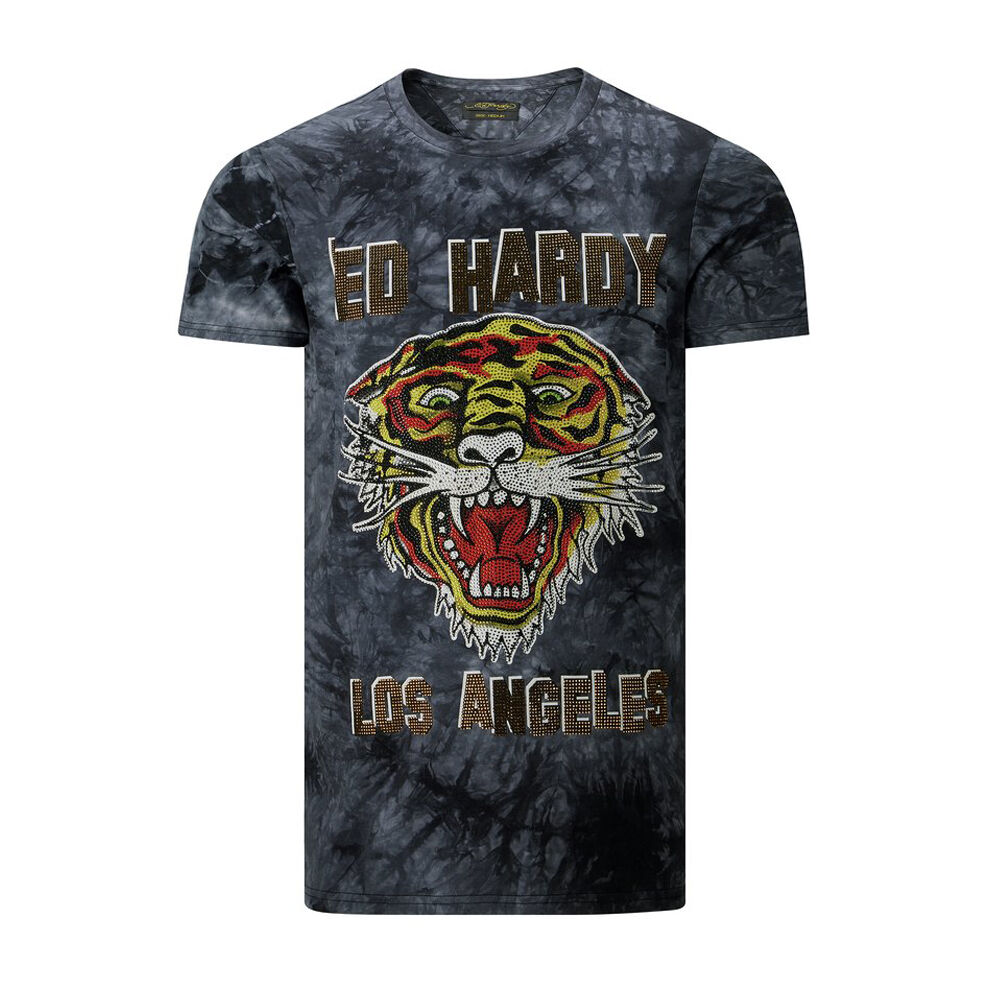 Camisetas Ed Hardy Los Tigre T-shirt Black | Sport Zone MKP