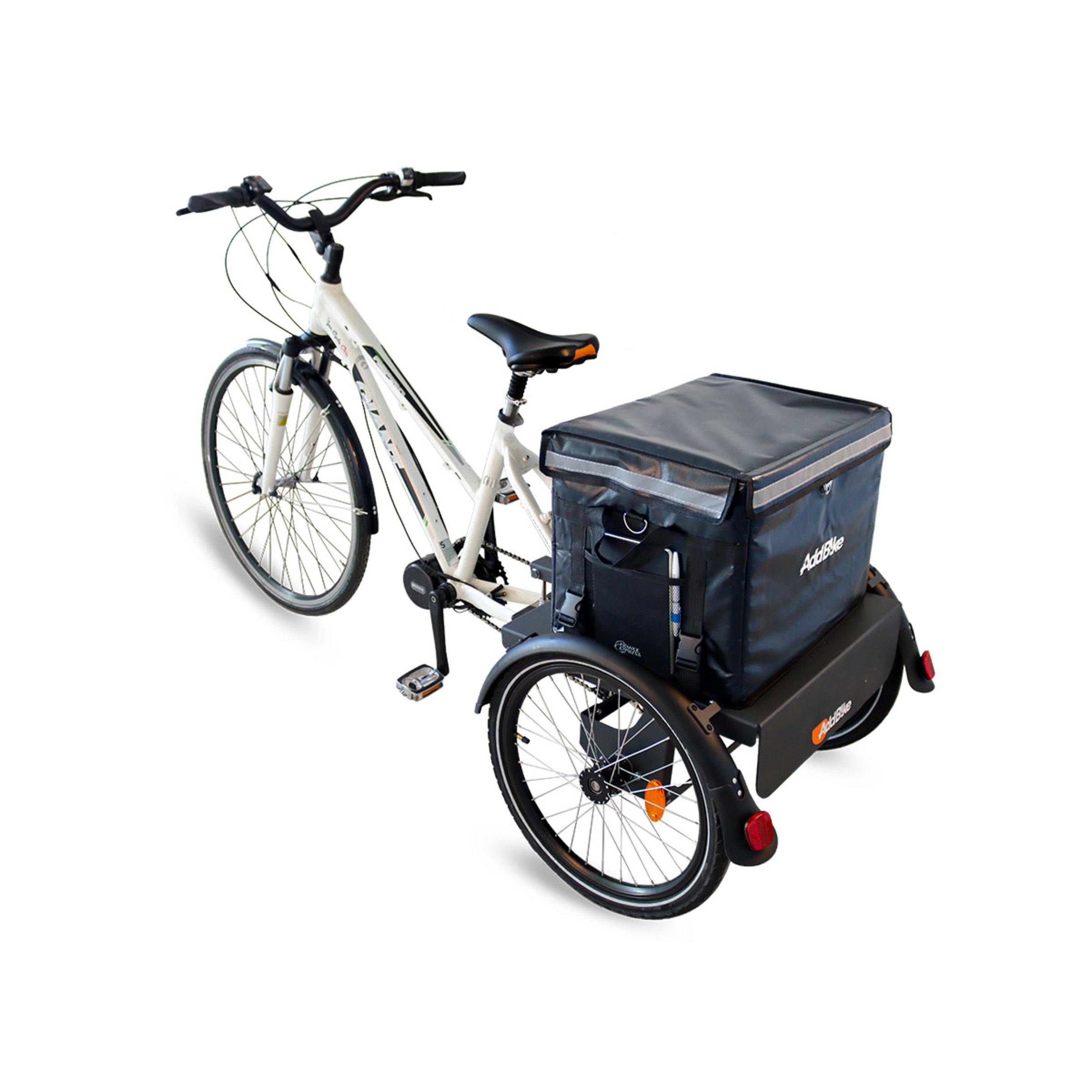 Kit Traseiro: Transporte De Carga - Addbike B-back Box - gris - 