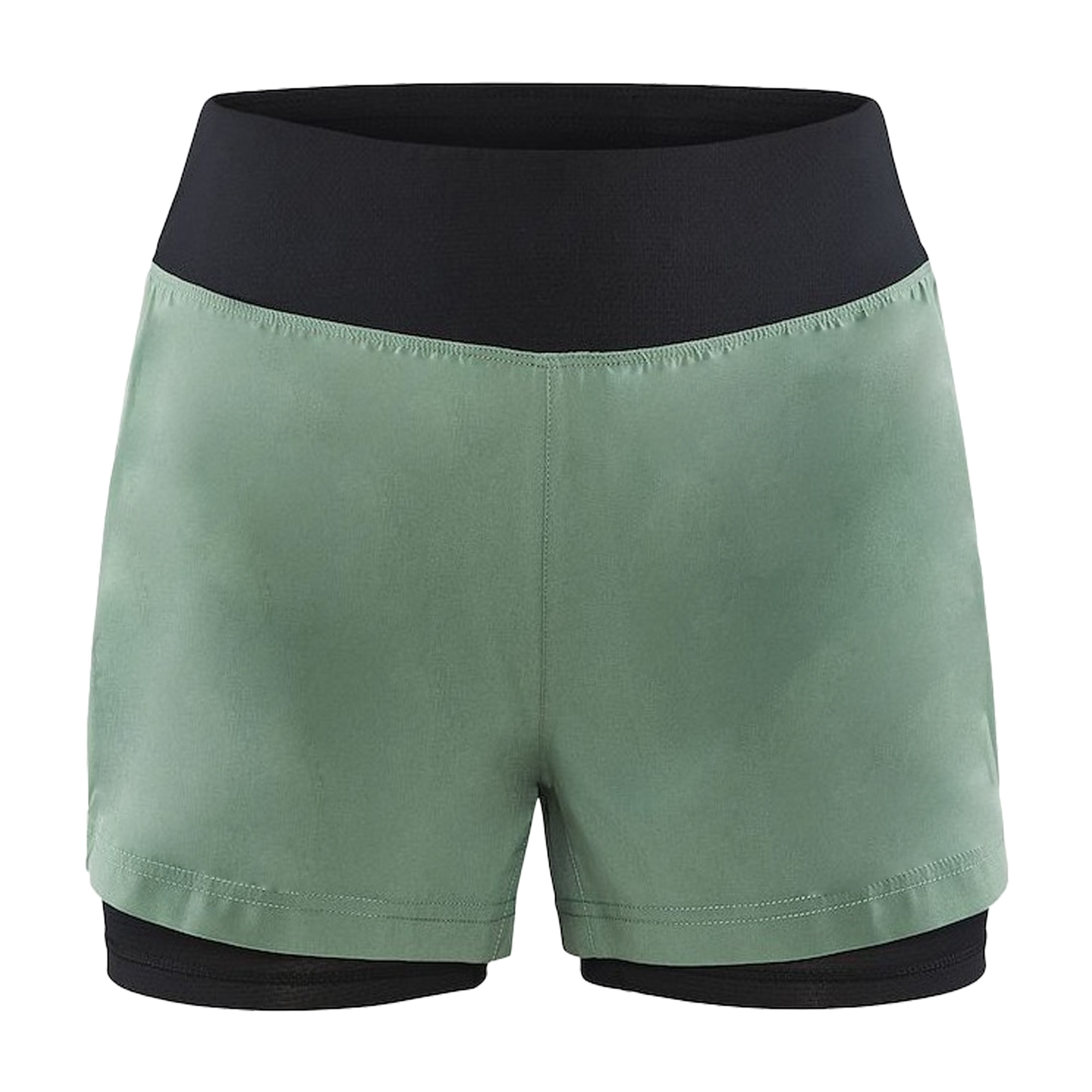 Pantalones Cortos Diseño 2 En 1 Craft Adv Essence - verde - 