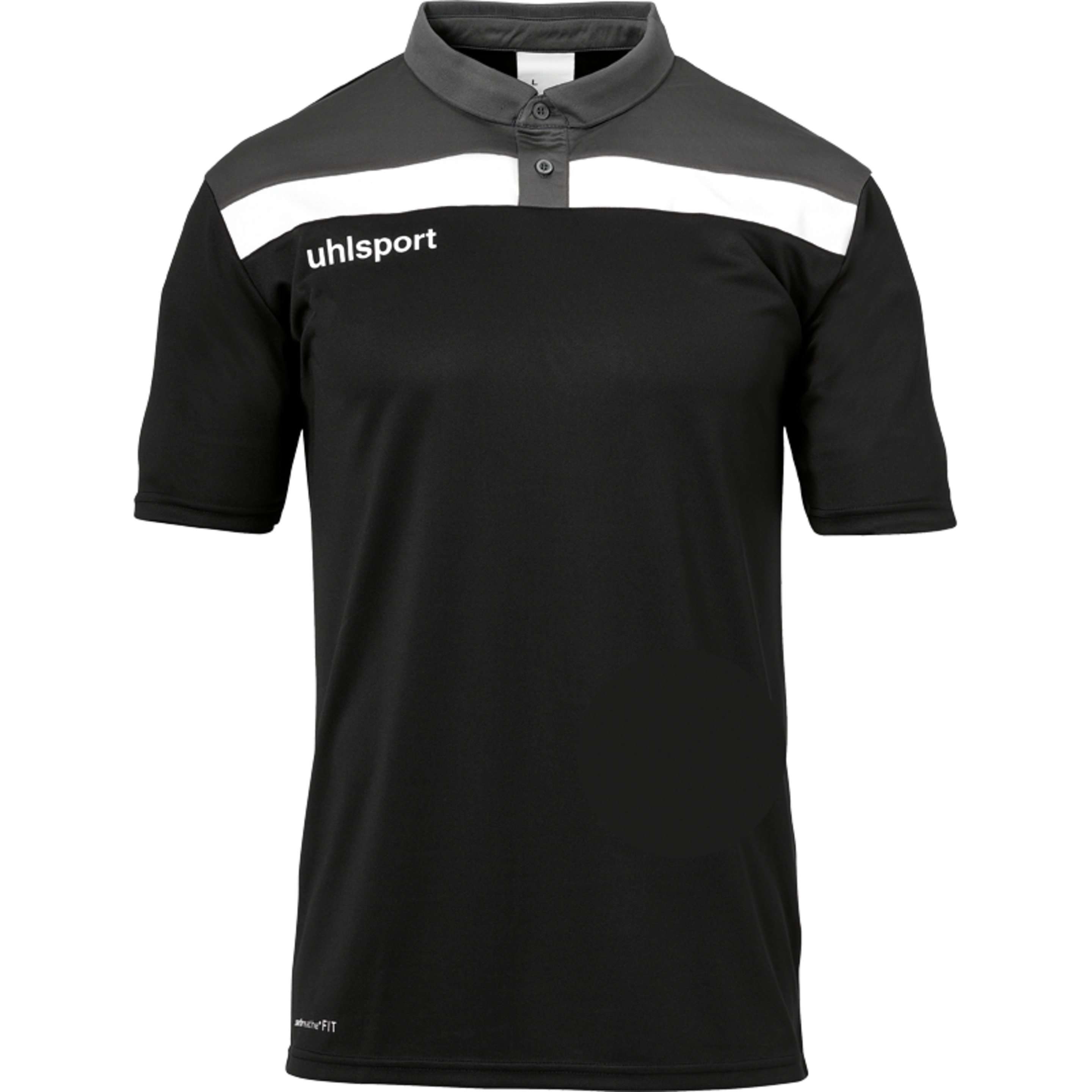Offense 23 Polo Shirt Negro/antracita/blanco Uhlsport