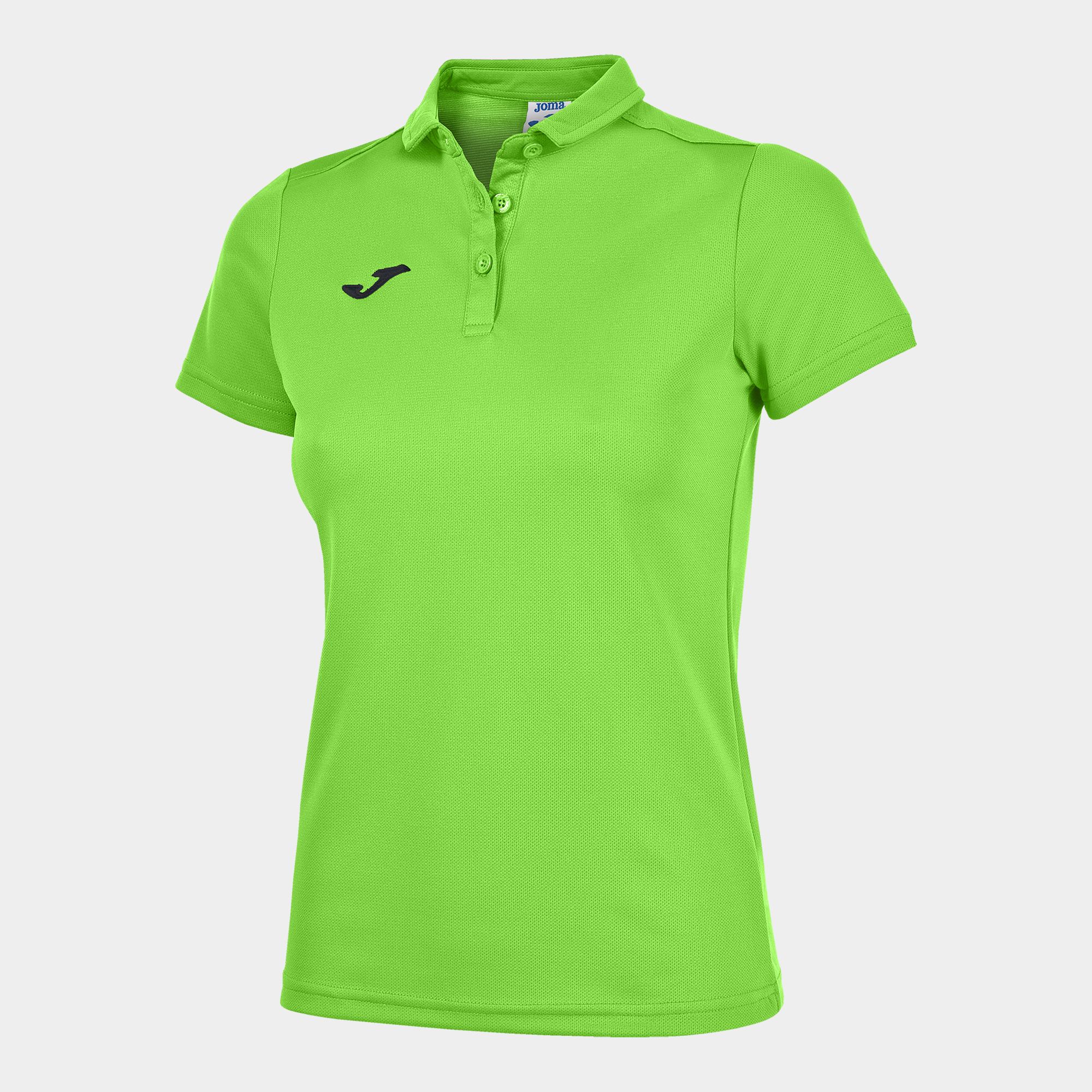 Polo Manga Corta Joma Hobby Verde Flúor